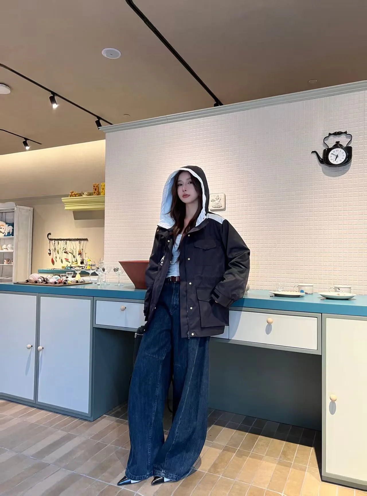 Куртки И Пуховики Женские Chanel 10777563