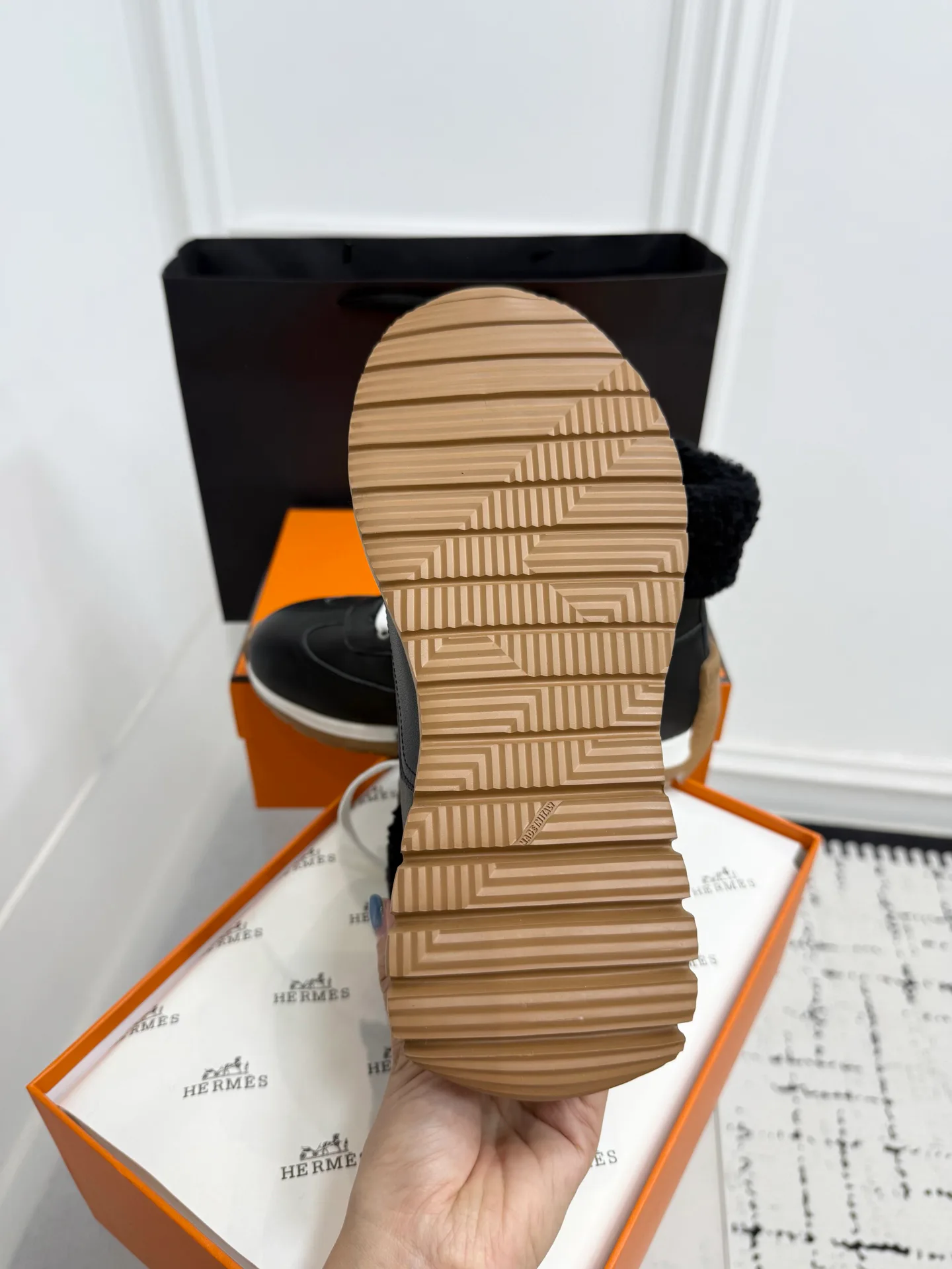 Кроссовки Мужские Hermes 406115