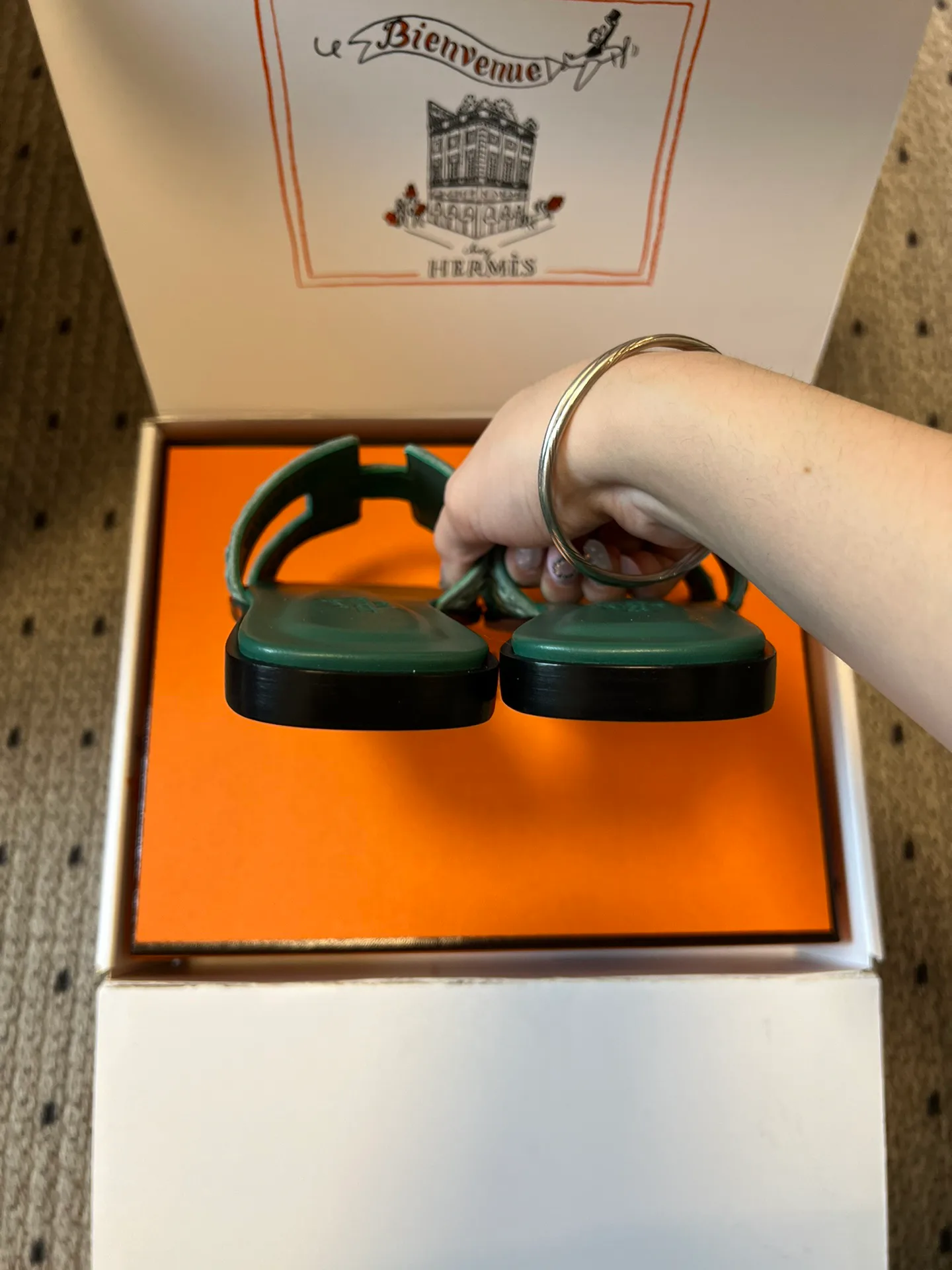 Шлепанцы Женские Hermes 10209532