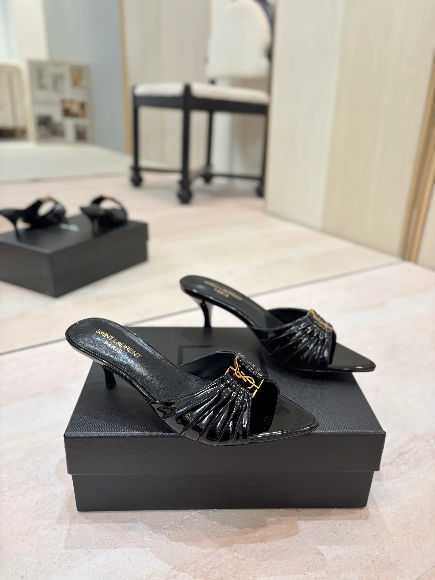 Мюли И Сабо Женские Saint Laurent 17476081