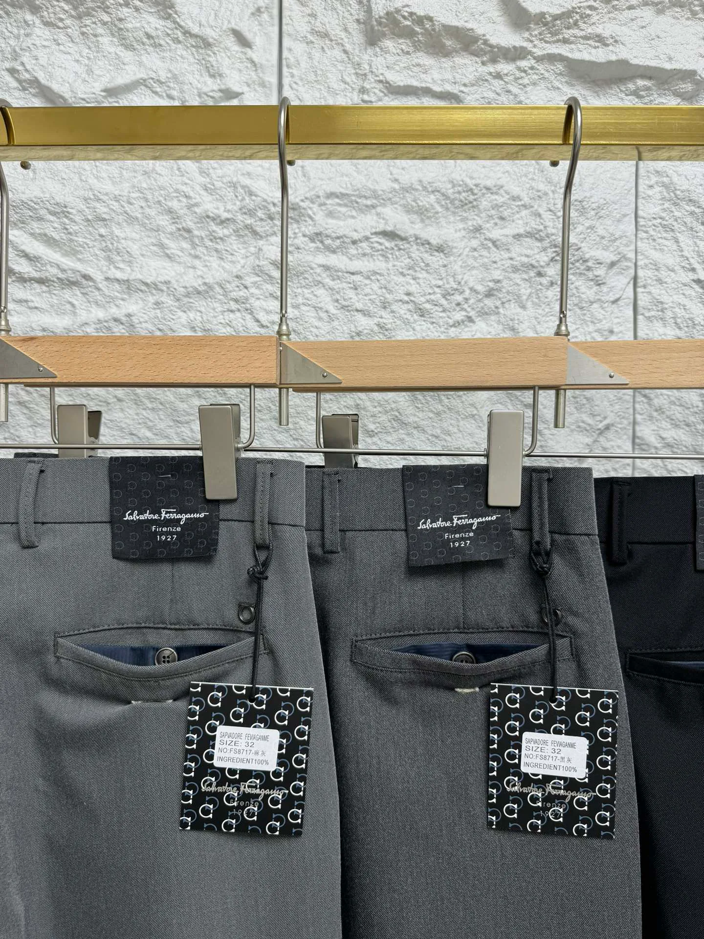 Брюки Мужские Salvatore Ferragamo 11755750