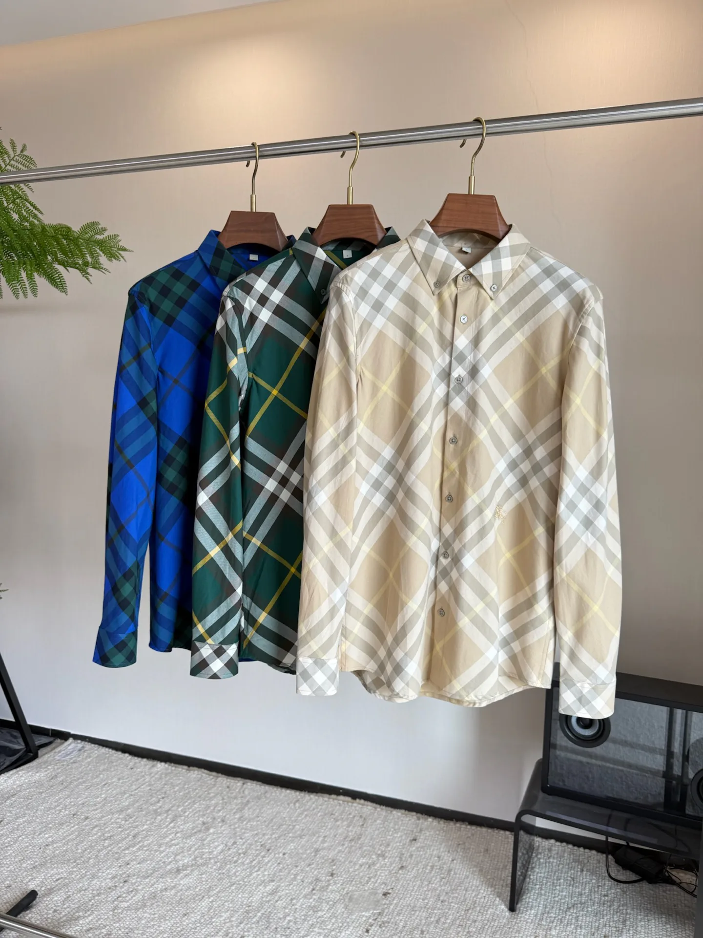 Рубашки Мужские Burberry 12953188