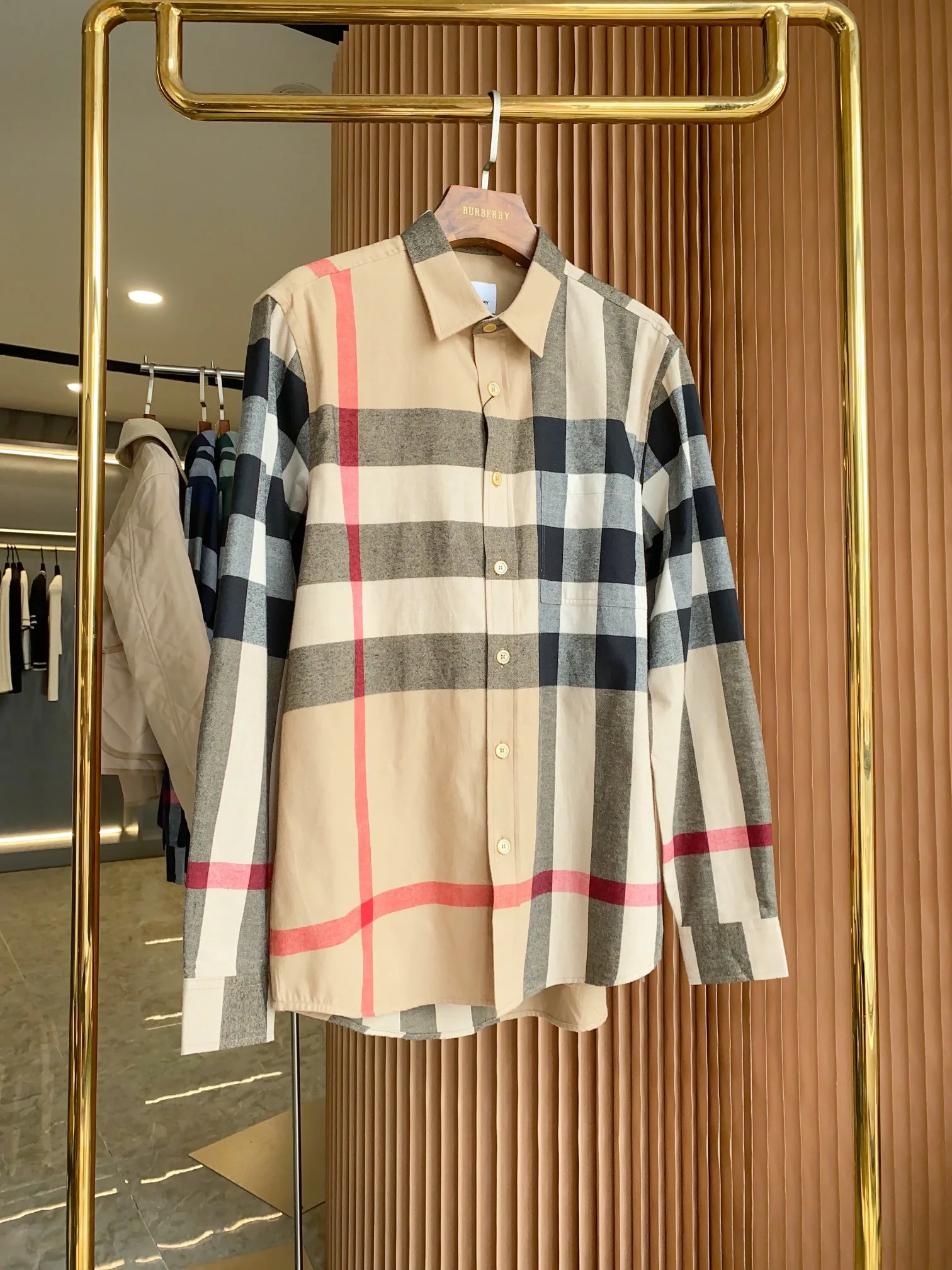 Рубашки Мужские Burberry 7488