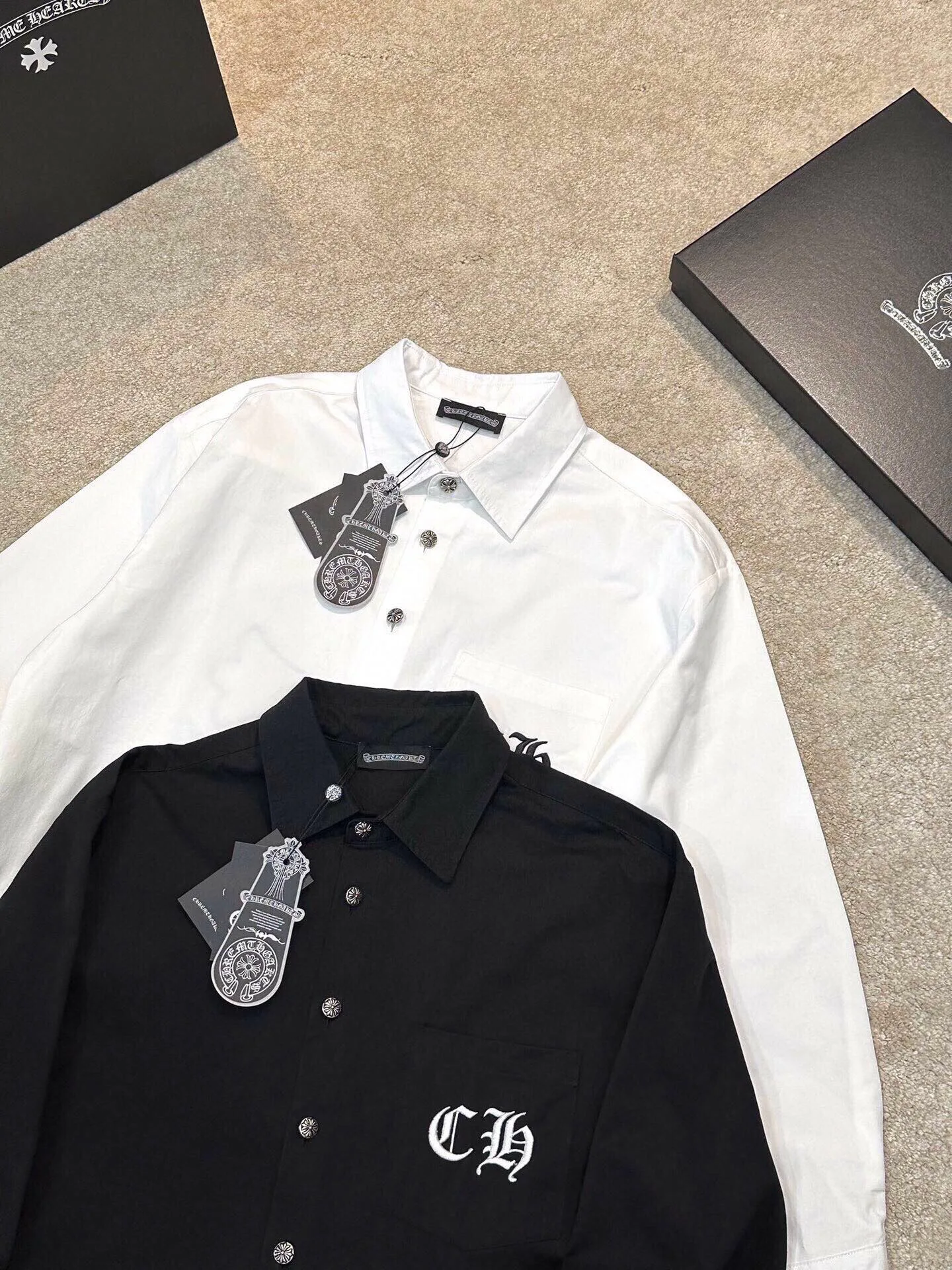 Рубашки Мужские Chrome Hearts 787712