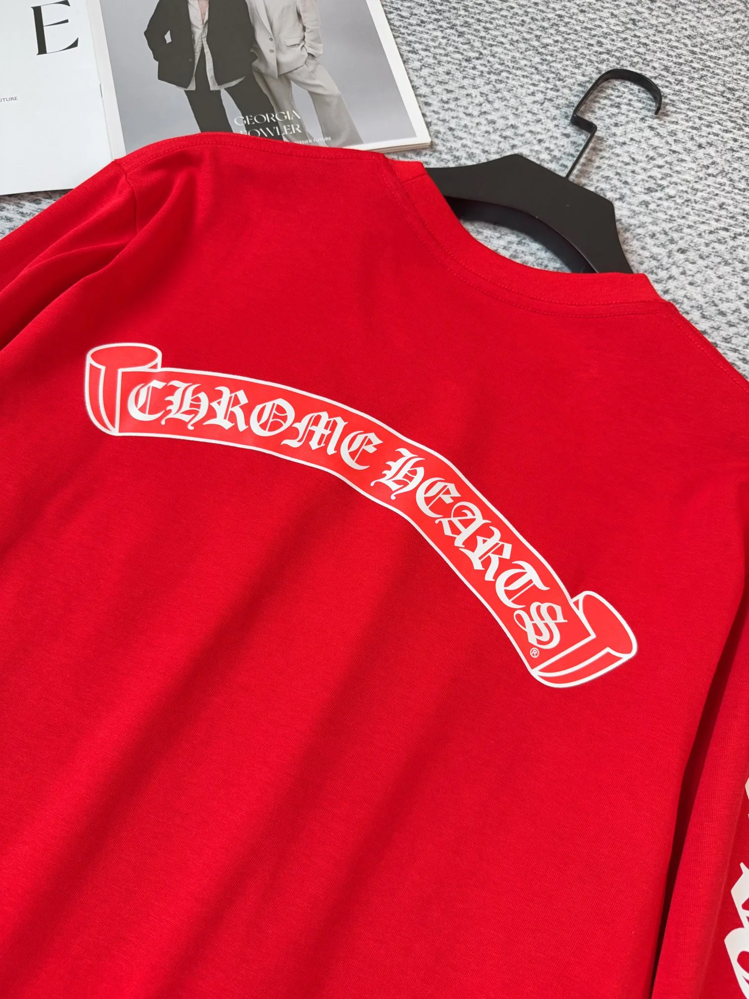 Лонгсливы Женские Chrome Hearts 335549