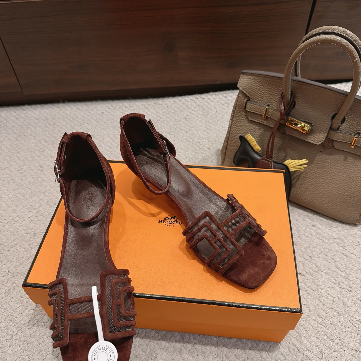Босоножки Женские Hermes 17787148