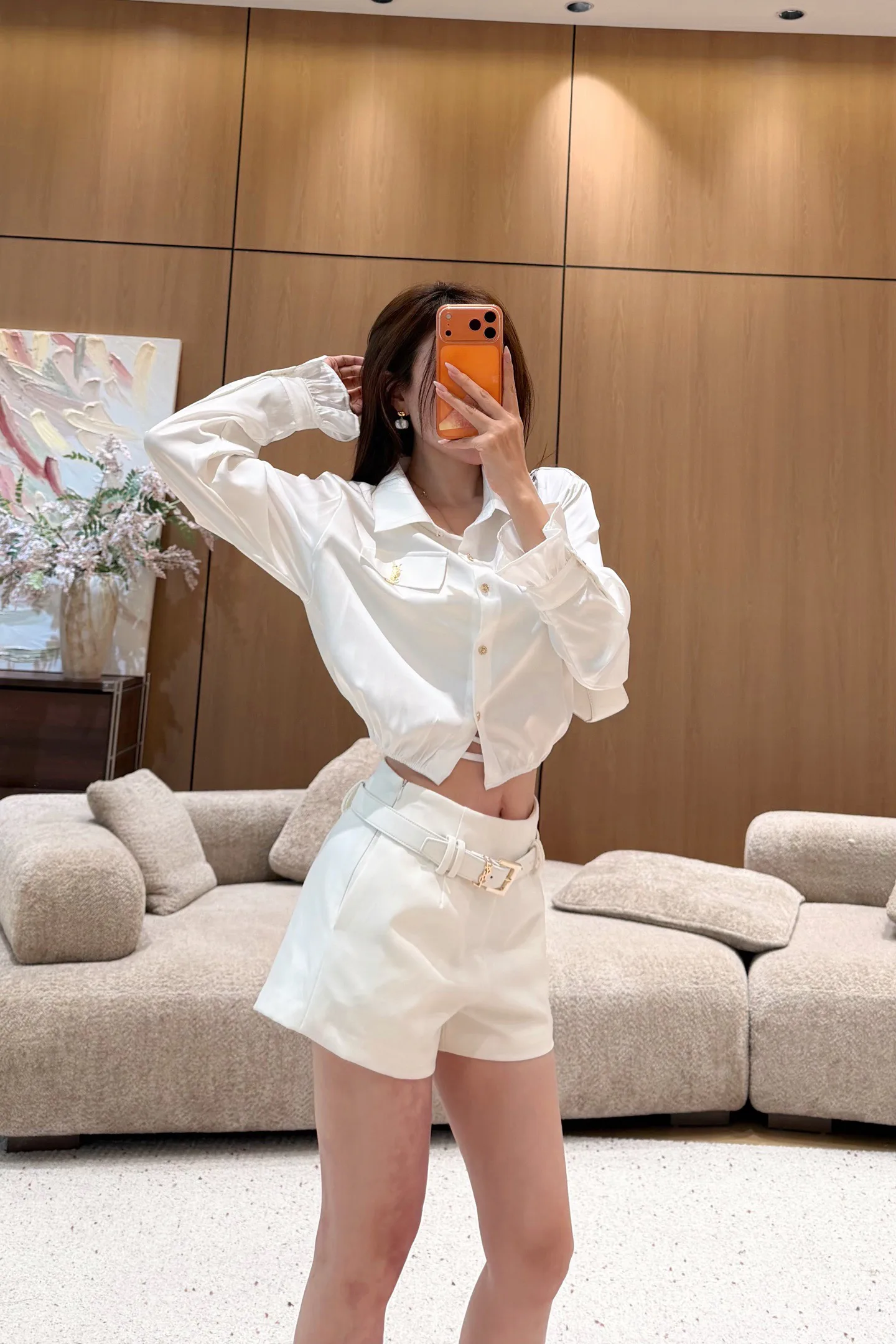 Рубашки Женские Saint Laurent 11884237