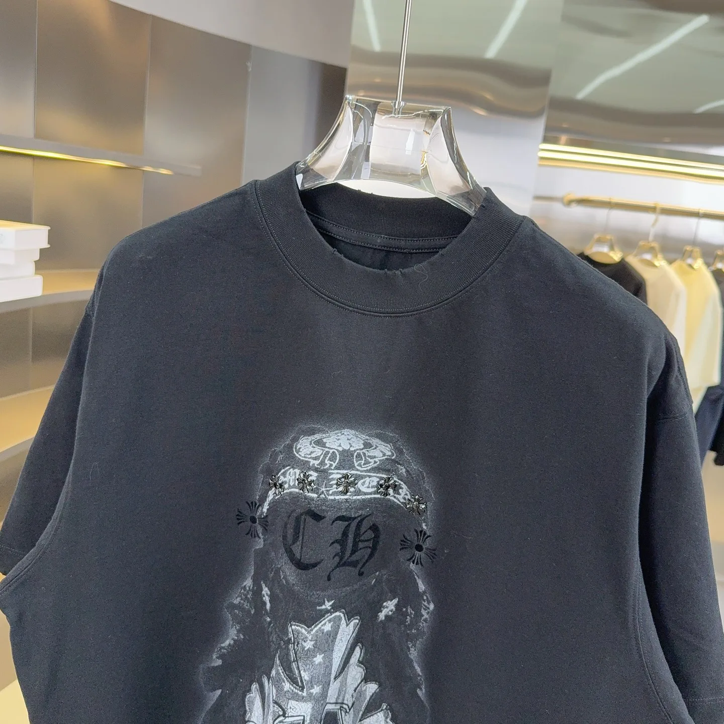 Футболки Мужские Chrome Hearts 1264228