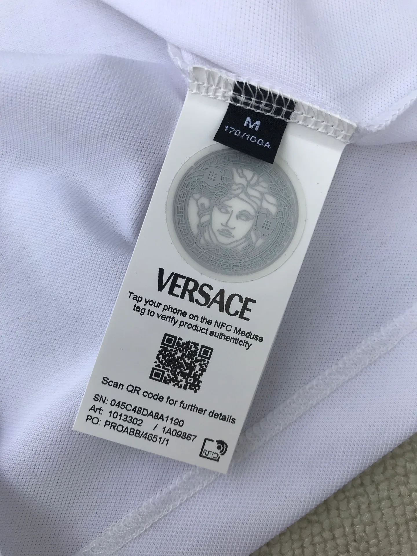 Рубашки Мужские Versace 11735901