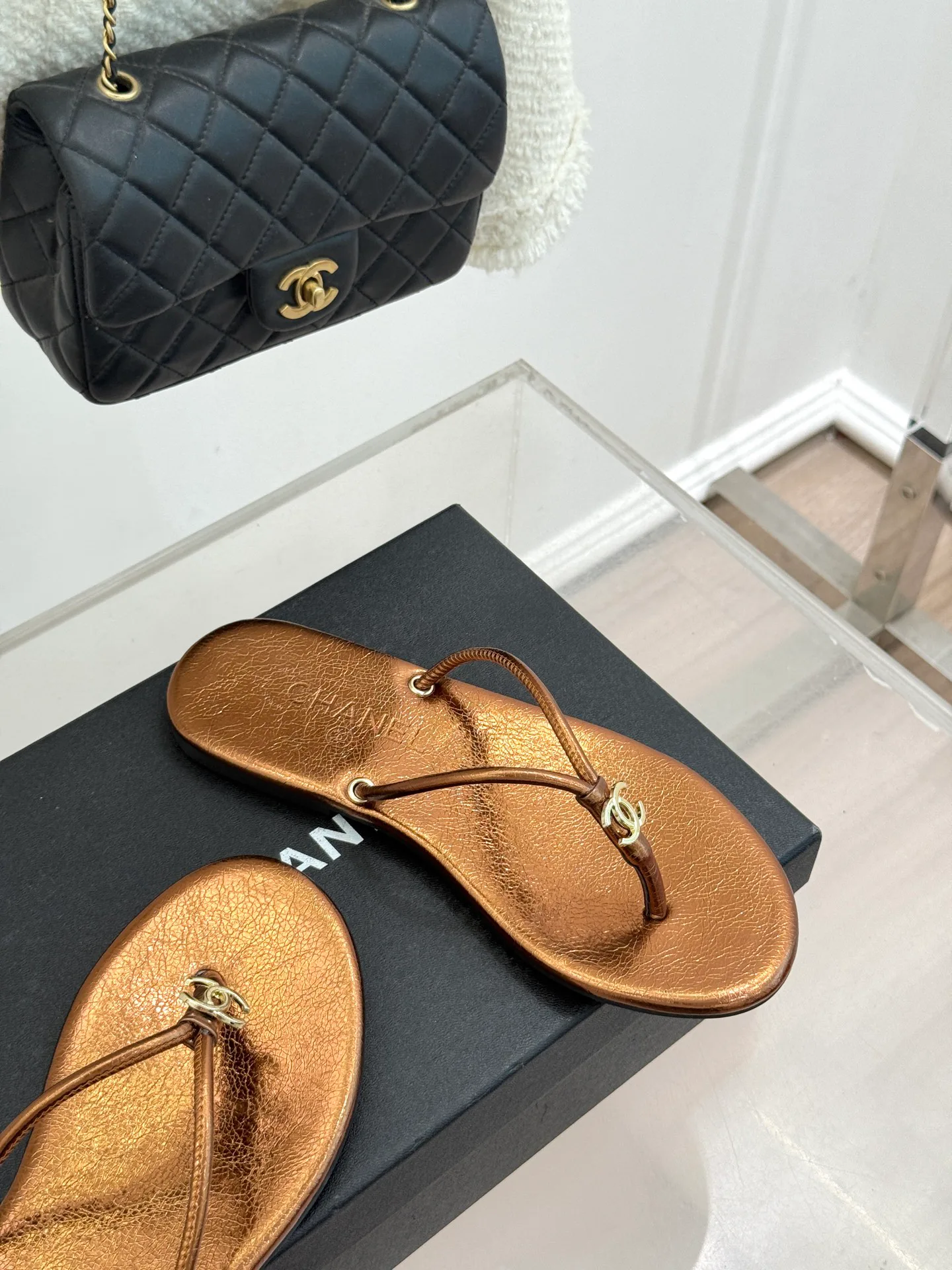 Шлепанцы Женские Chanel 11646709