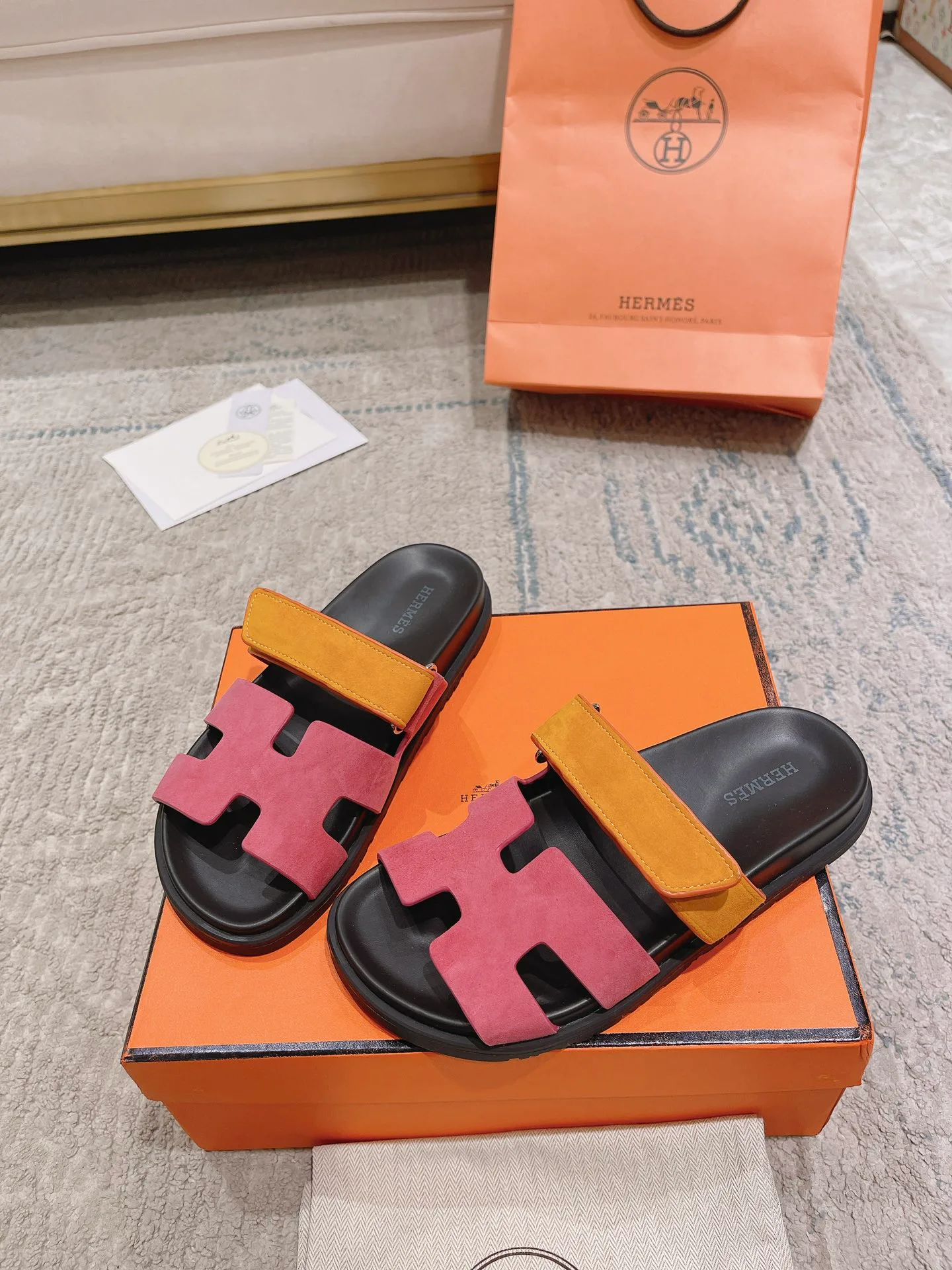 Шлепанцы Женские Hermes 12874738