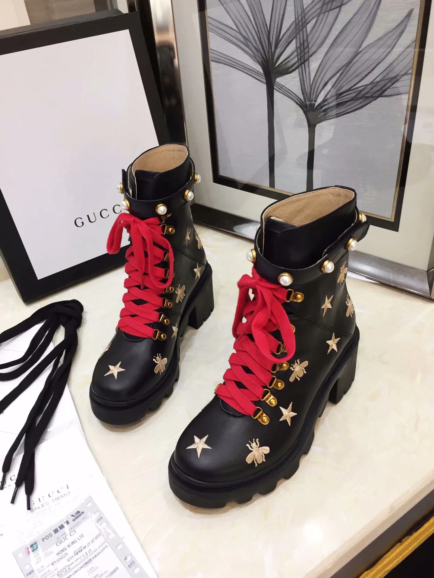 Ботинки Женские Gucci 5350906