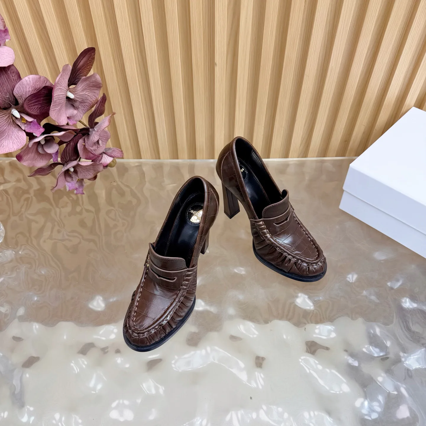 Туфли Женские Saint Laurent 912272