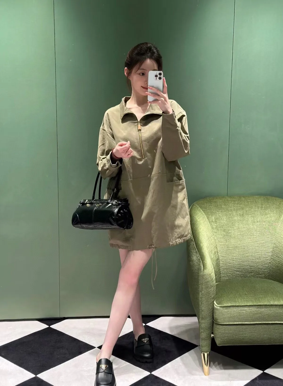 Куртки И Пуховики Женские Prada 18902221