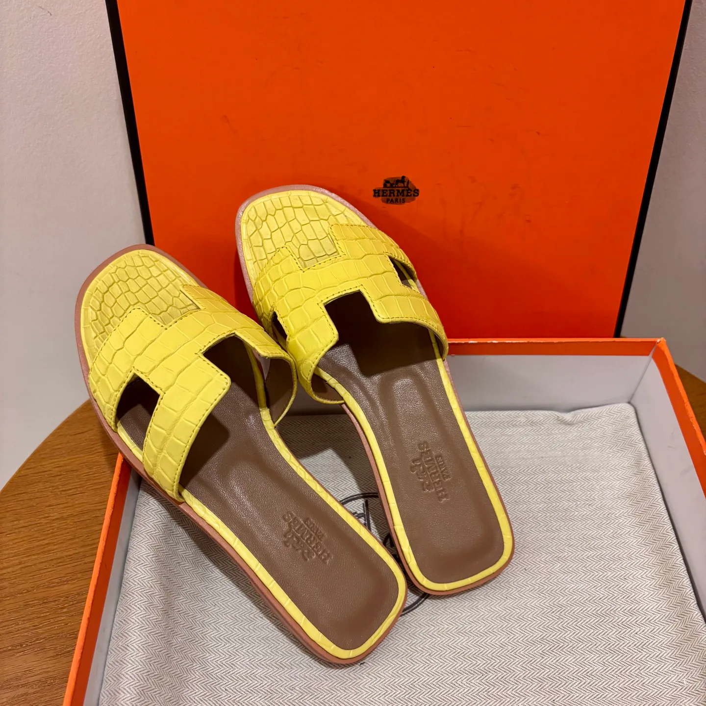 Шлепанцы Женские Hermes 4503983