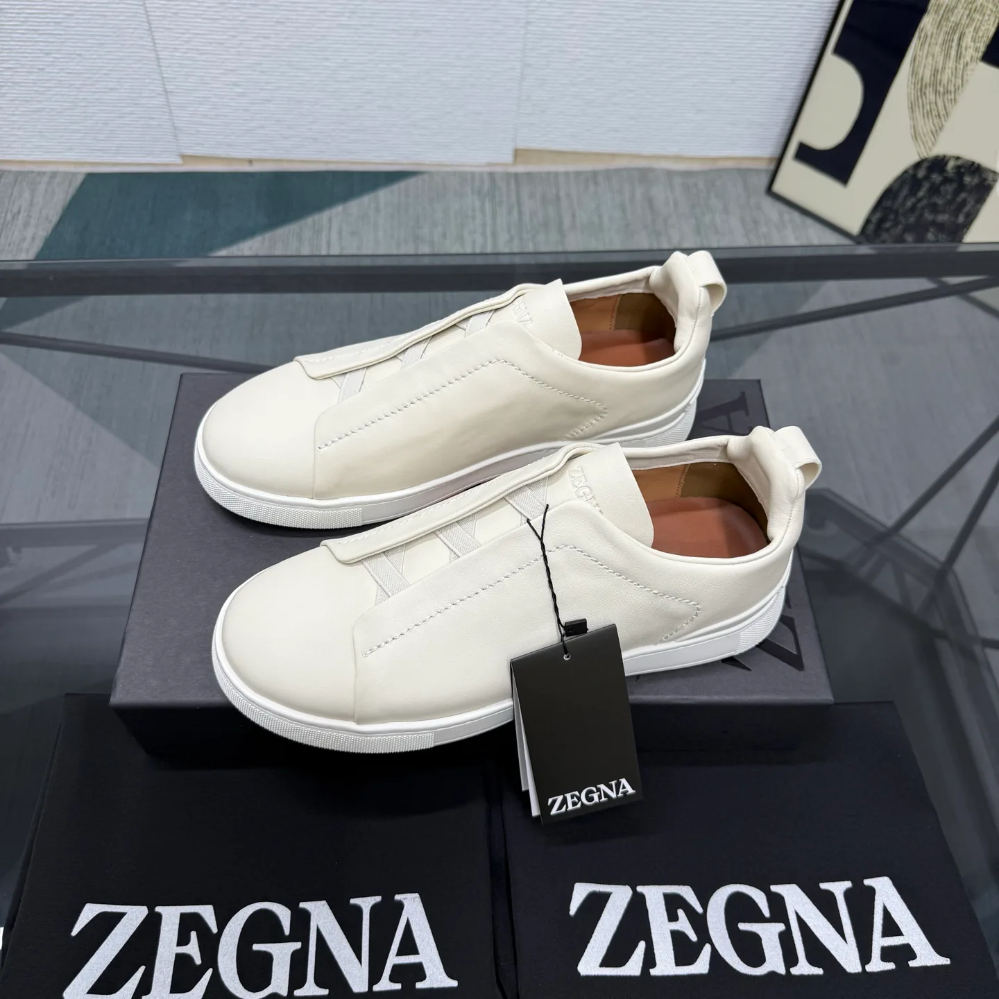 Кроссовки Женские Zegna 18665270