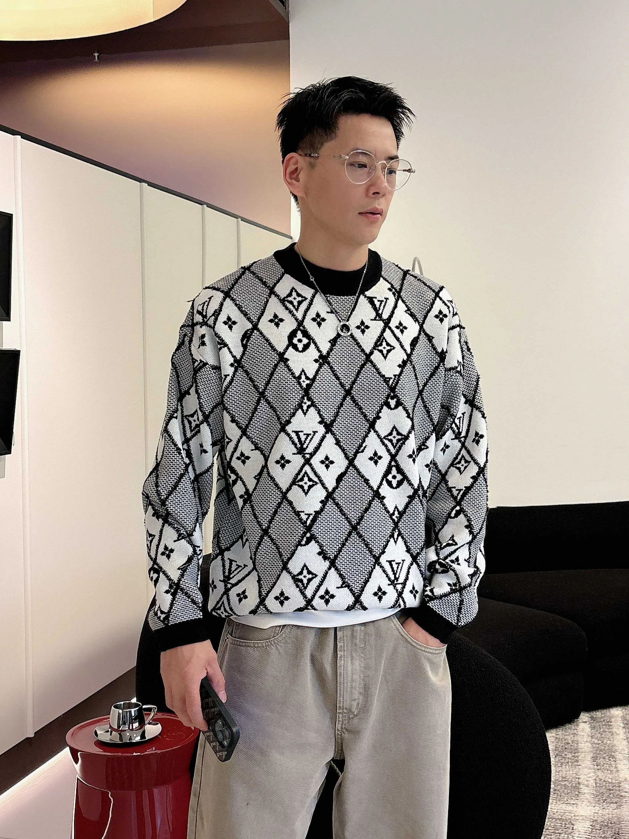 Джемперы И Свитеры Мужские Louis Vuitton 927984