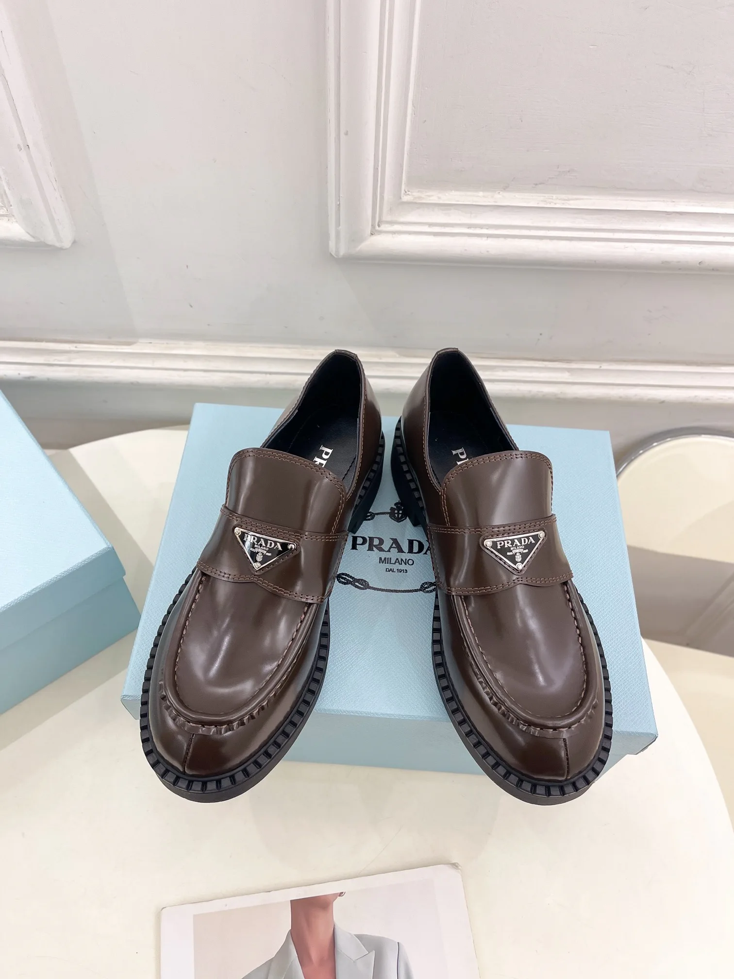 Лоферы И Мокасины Женские Prada 11404093