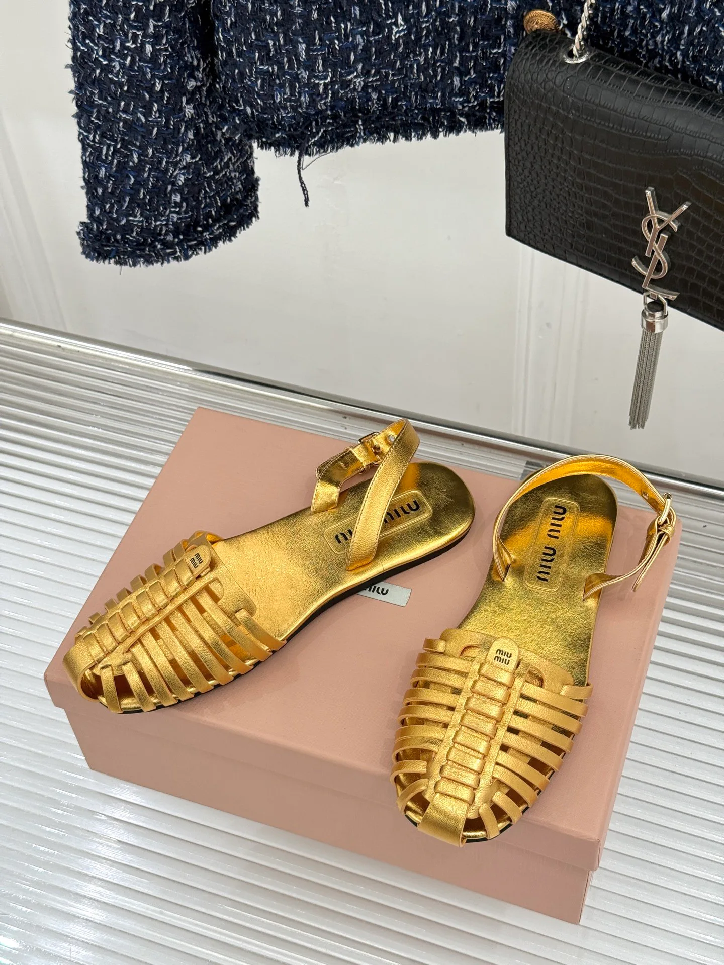 Босоножки Женские Miu Miu 11733669