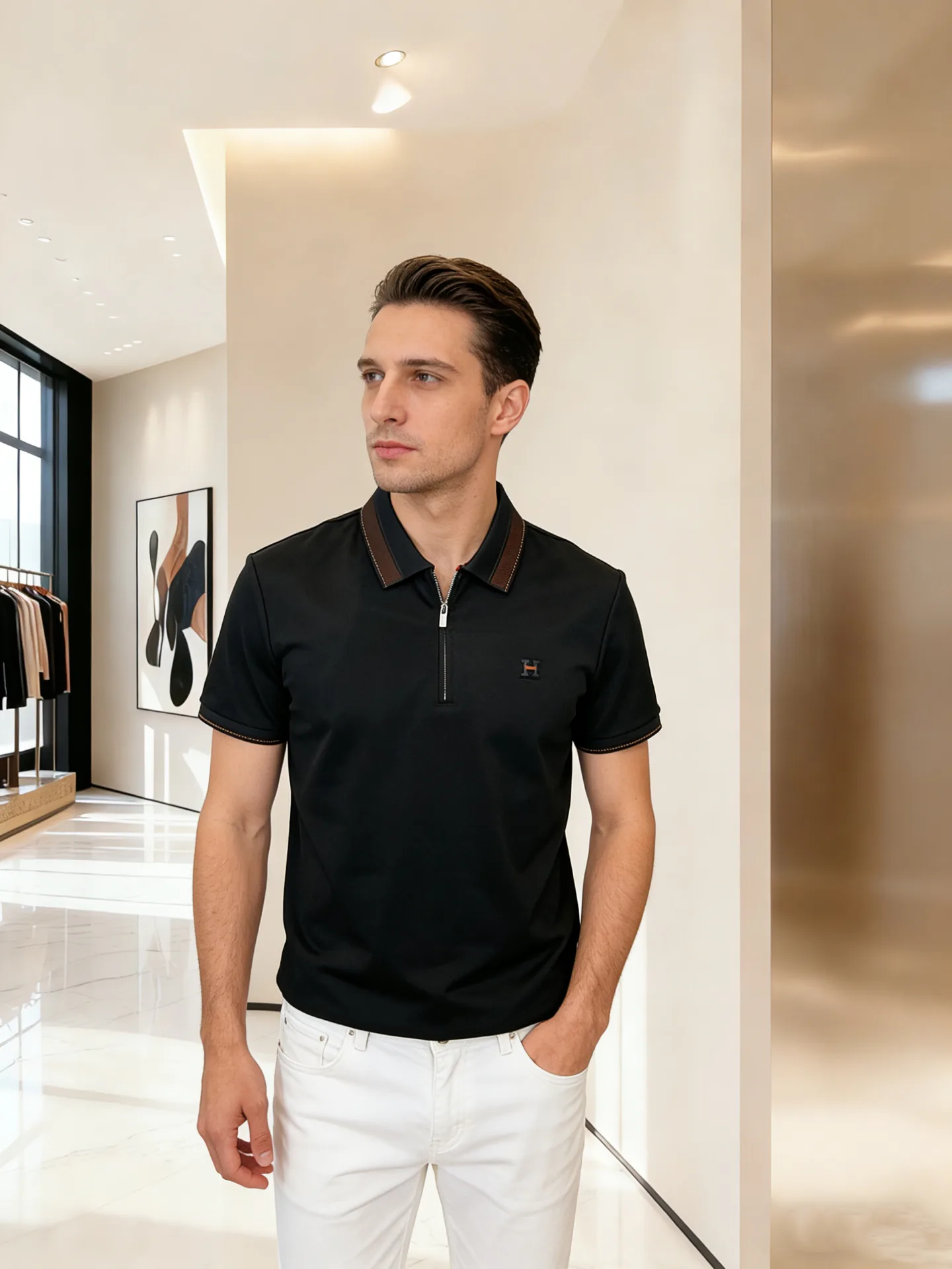 Футболки Мужские Hermes 10511908