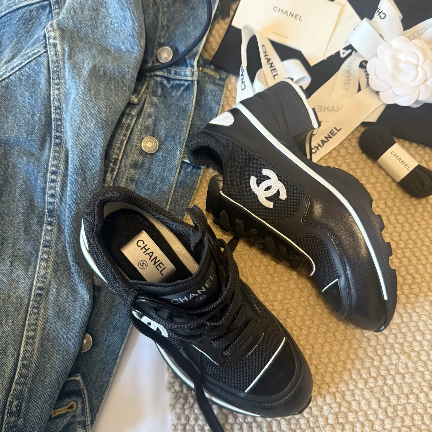 Кроссовки Женские Chanel 272593