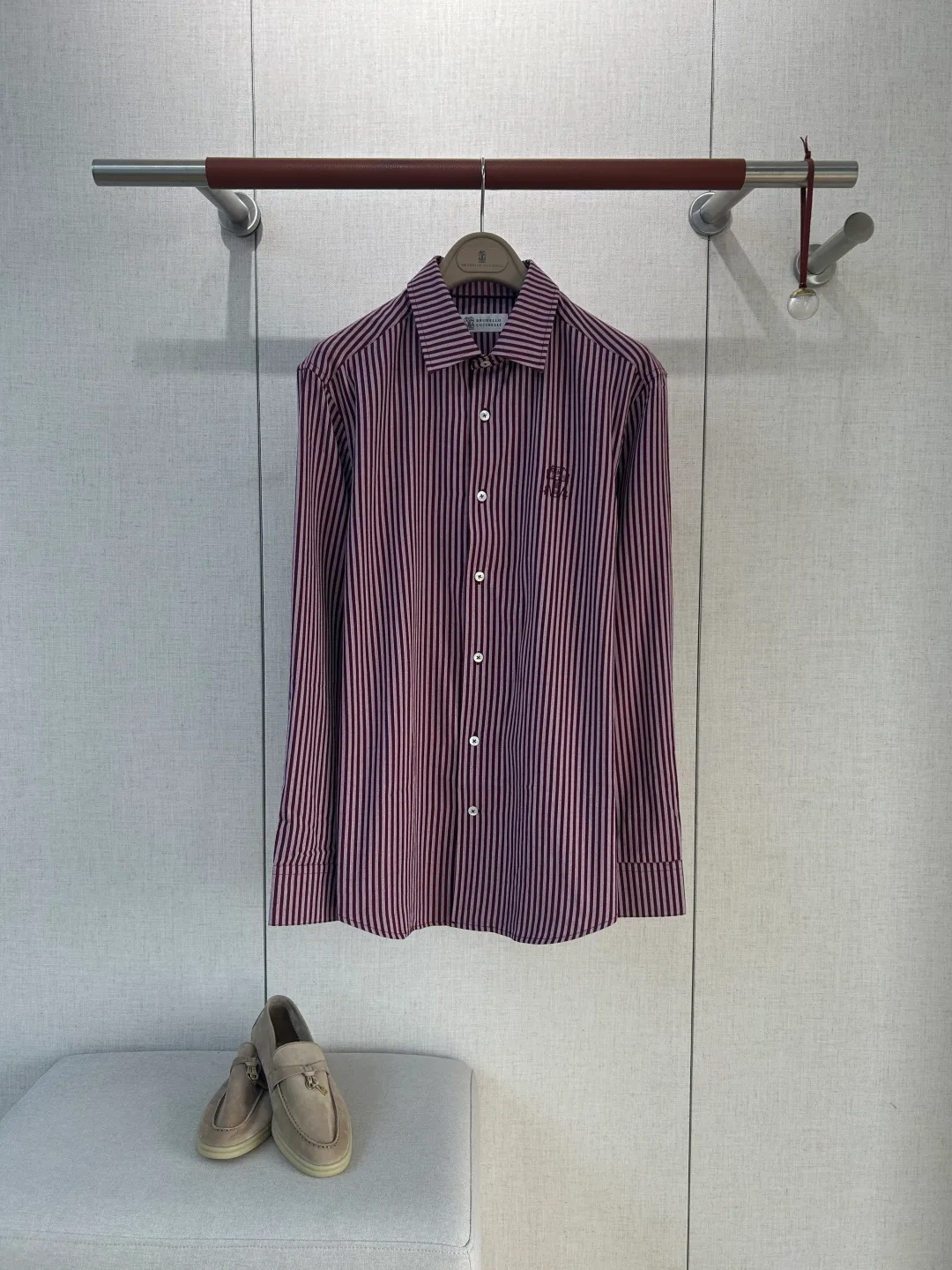Рубашки Мужские Brunello Cucinelli 17365040