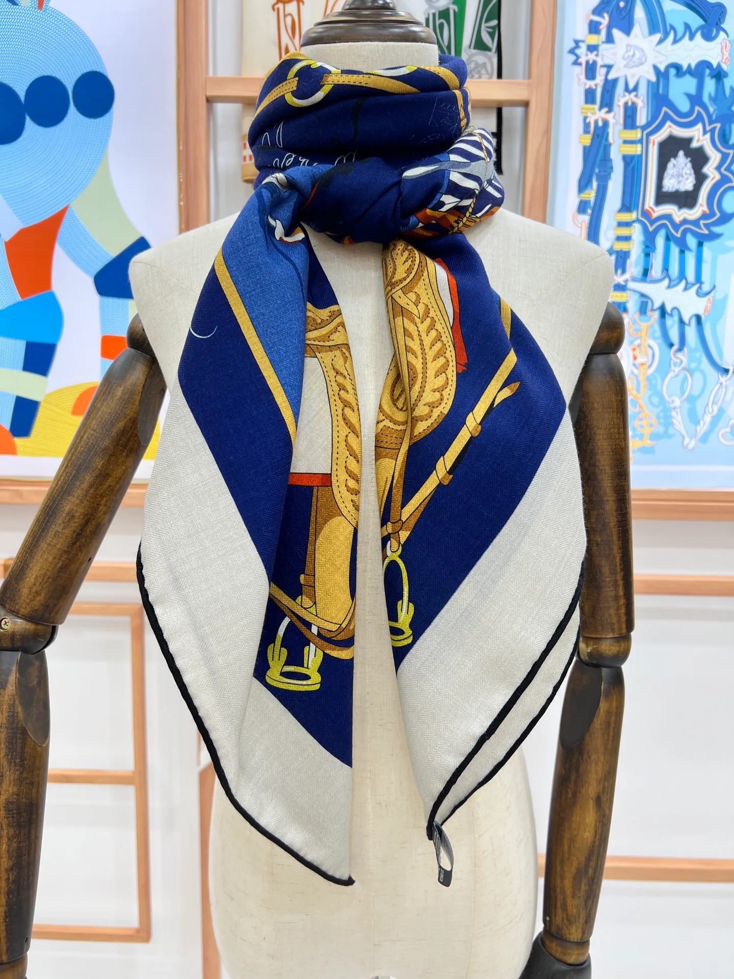 Шарфы Hermes 15145939