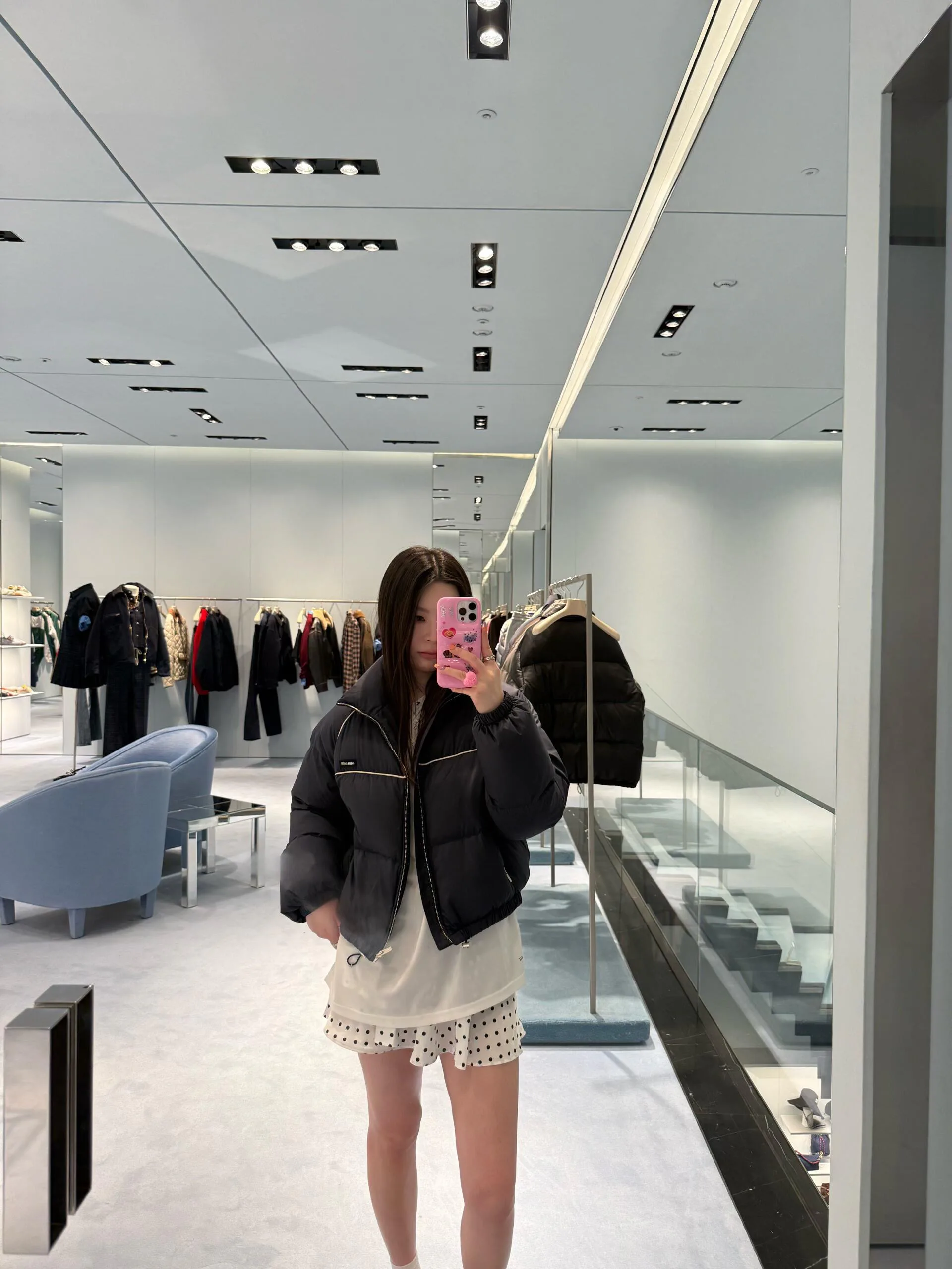 Куртки И Пуховики Женские Miu Miu 132077