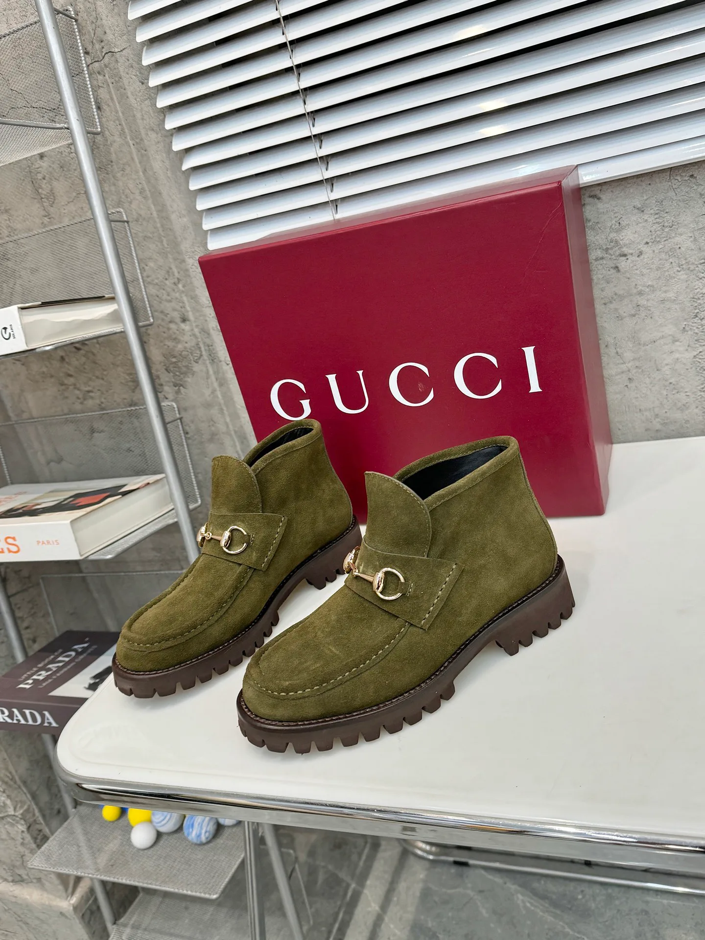 Ботинки Женские Gucci 466829