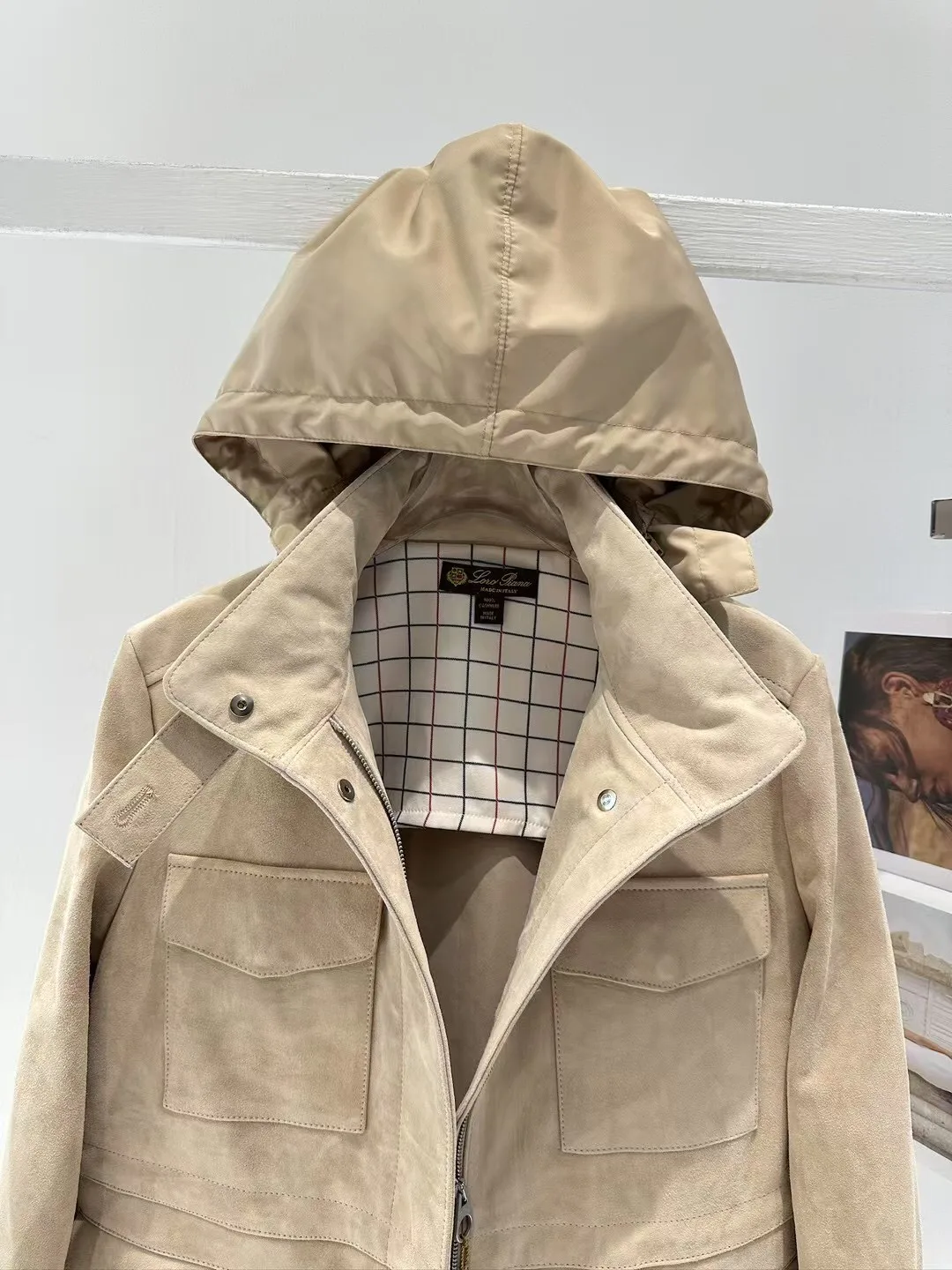 Кожаные Куртки И Дублёнки Женские Loro Piana 11700606