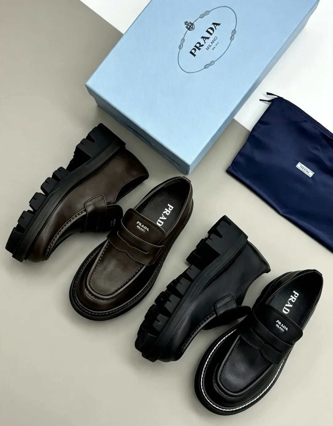 Лоферы И Мокасины Женские Prada 18223993