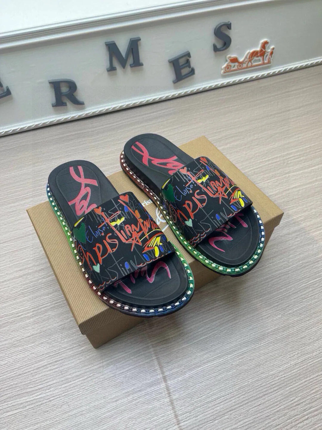 Шлепанцы Мужские Christian Louboutin 65763