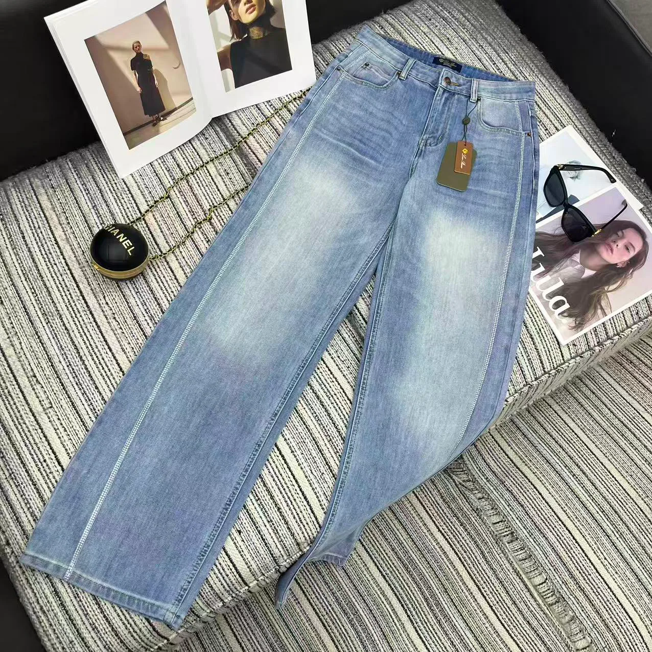 Джинсы Женские Loro Piana 12196306