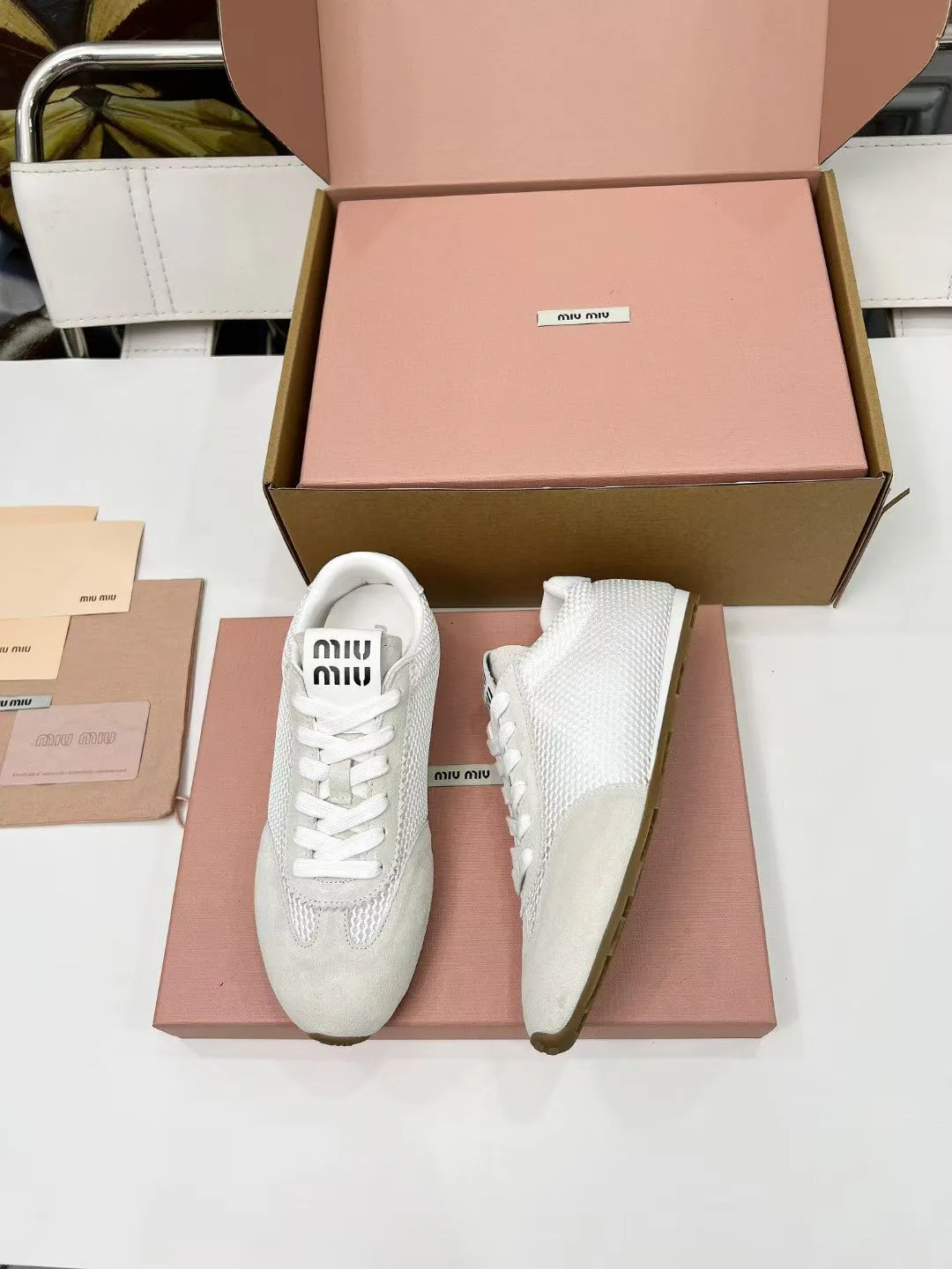 Кроссовки Женские Miu Miu 85720