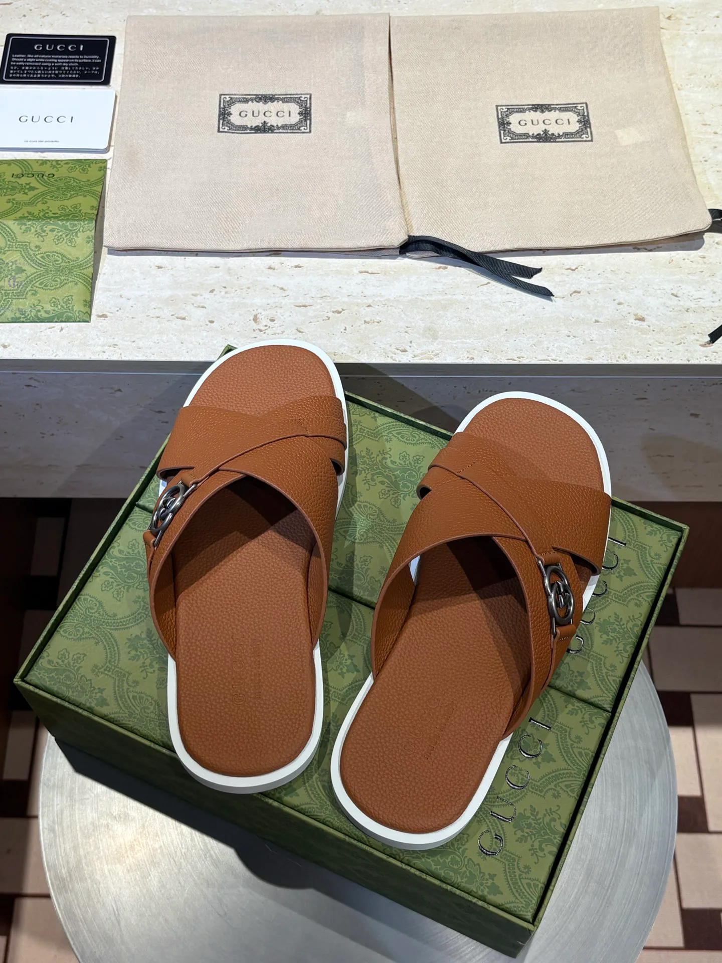 Сандалии Мужские Gucci 13164584