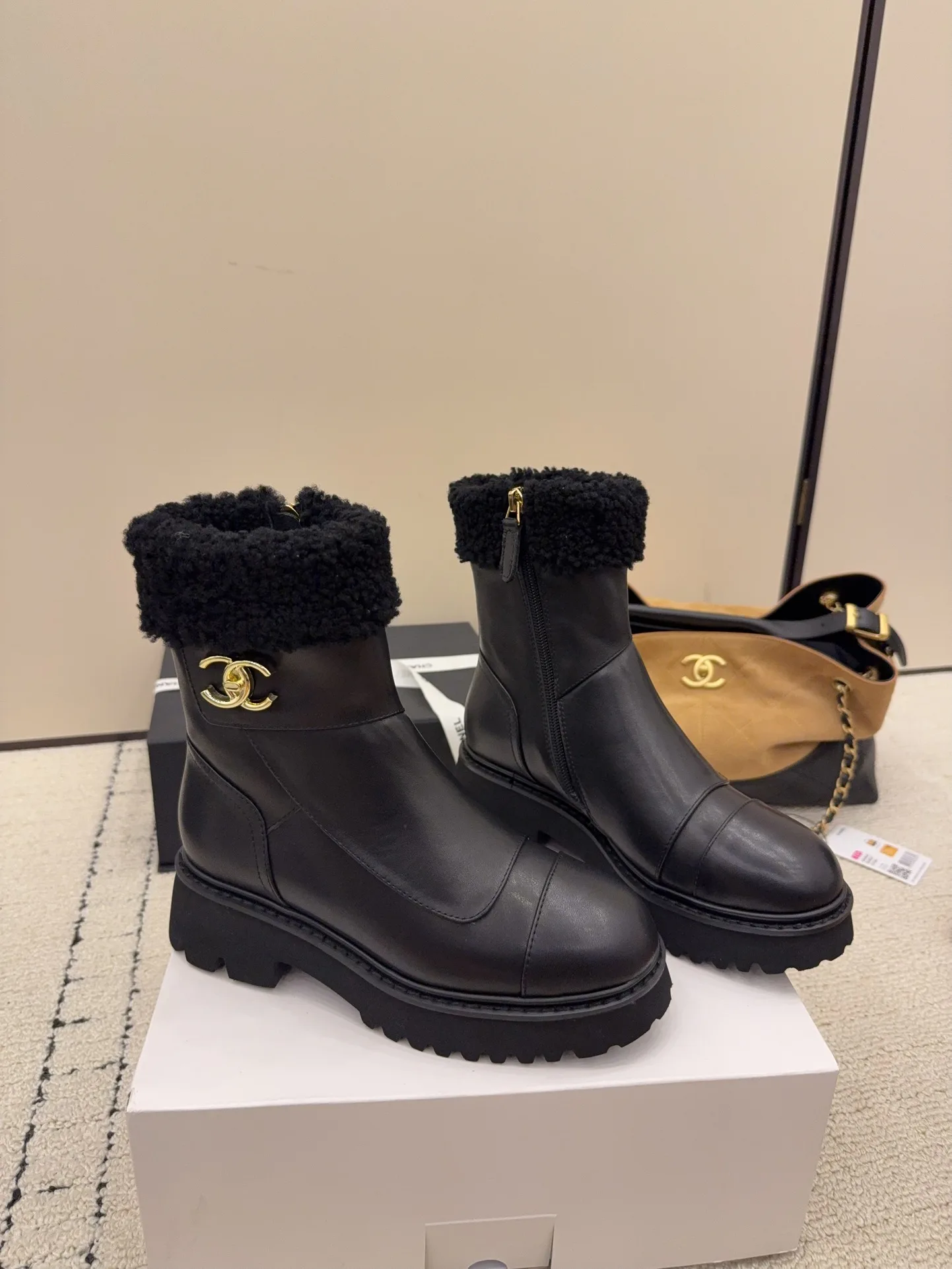 Ботинки Женские Chanel 520305