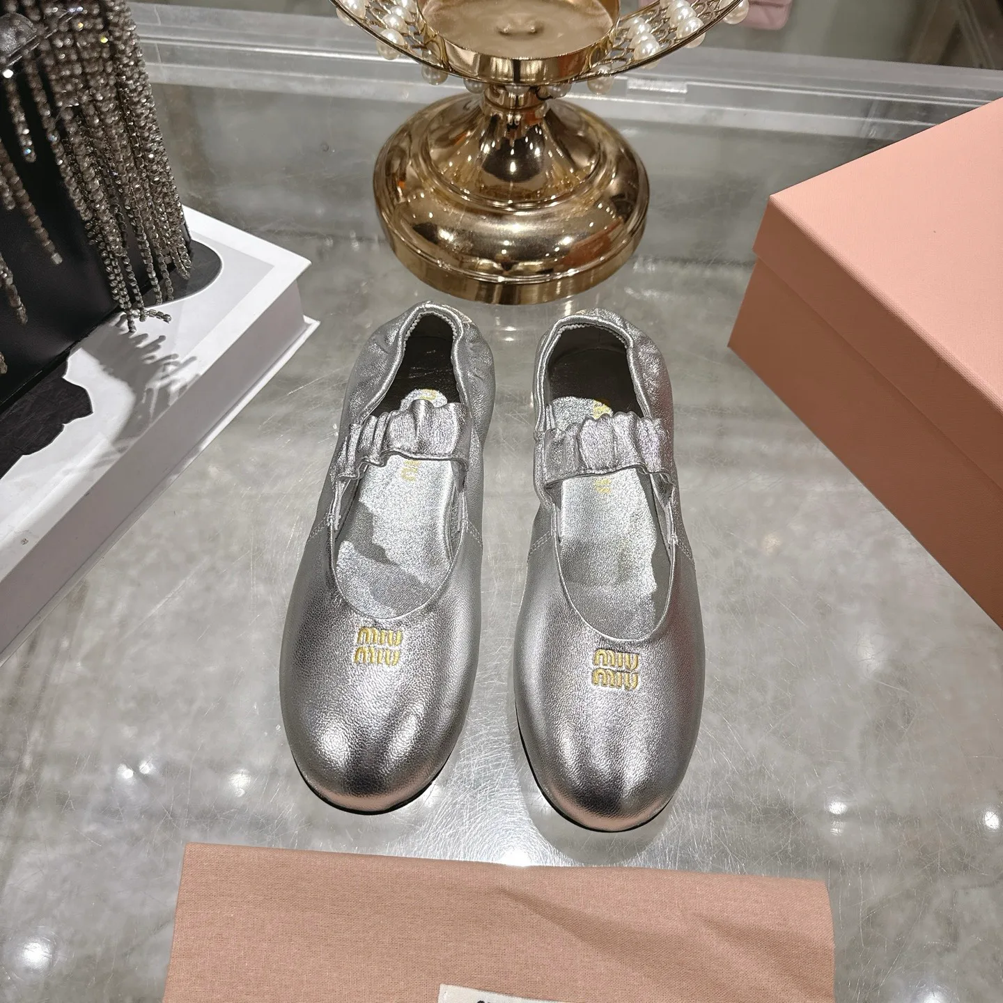 Балетки Женские Miu Miu 12847602