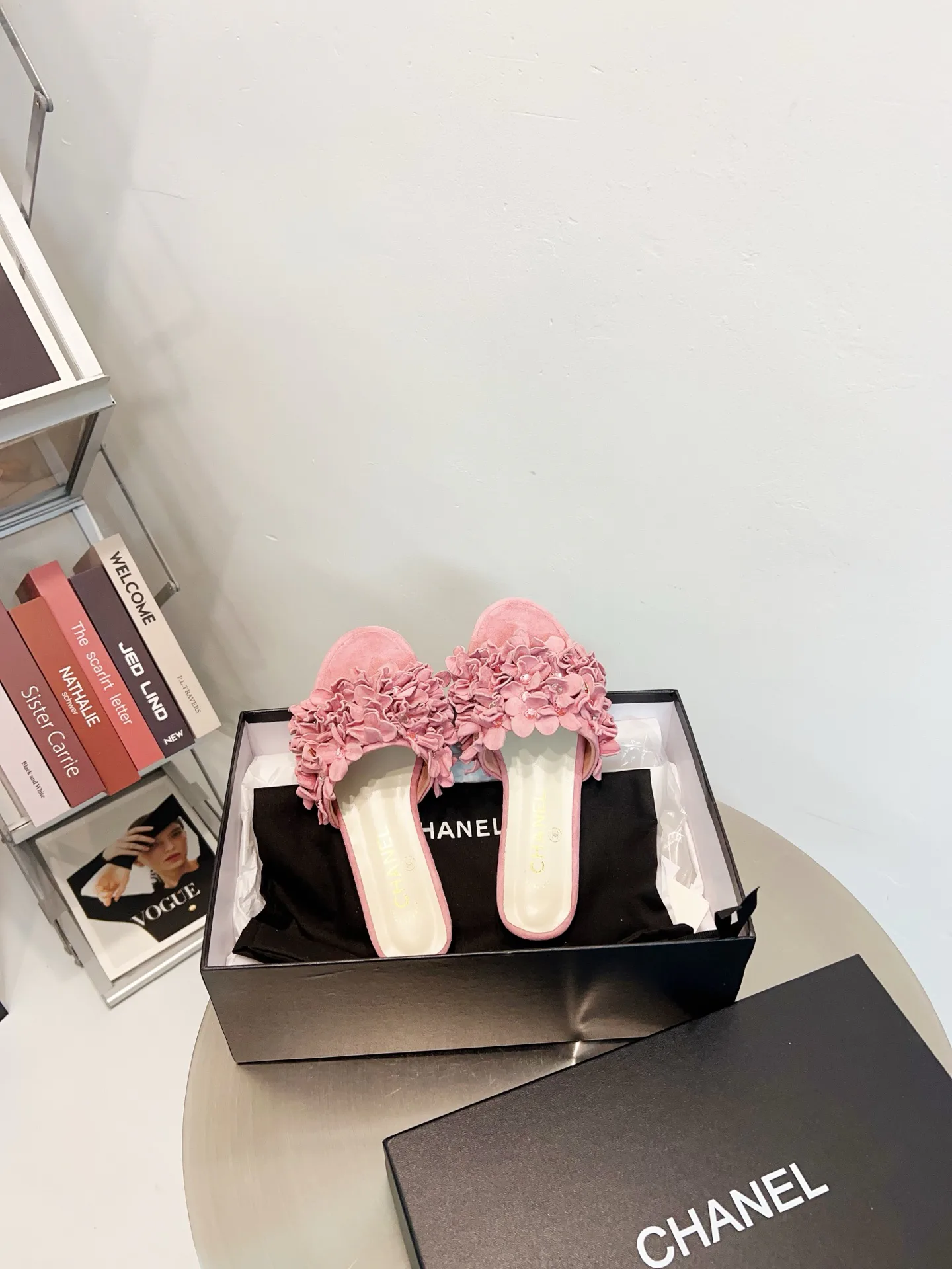 Шлепанцы Женские Chanel 18187