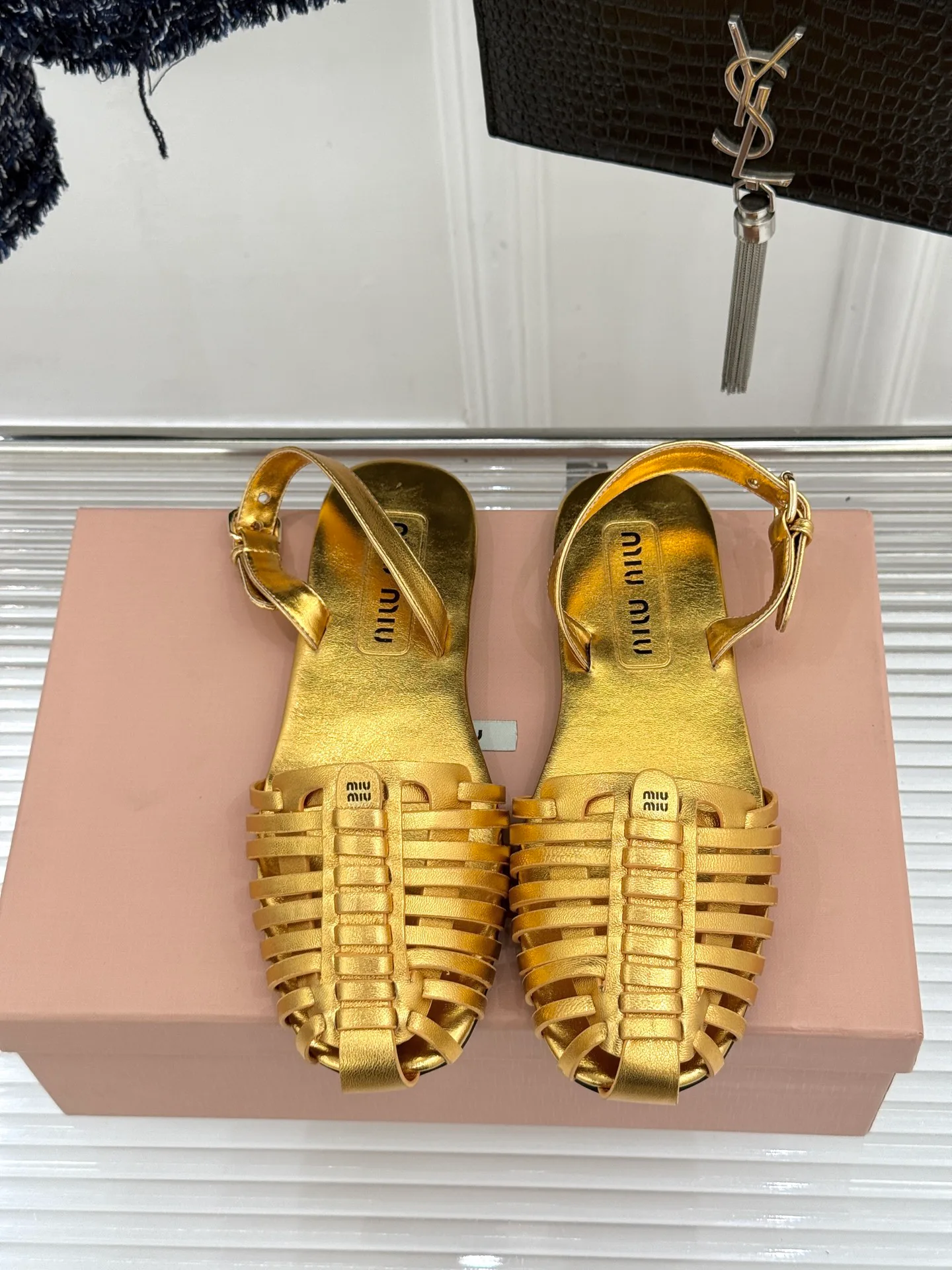 Босоножки Женские Miu Miu 11733669