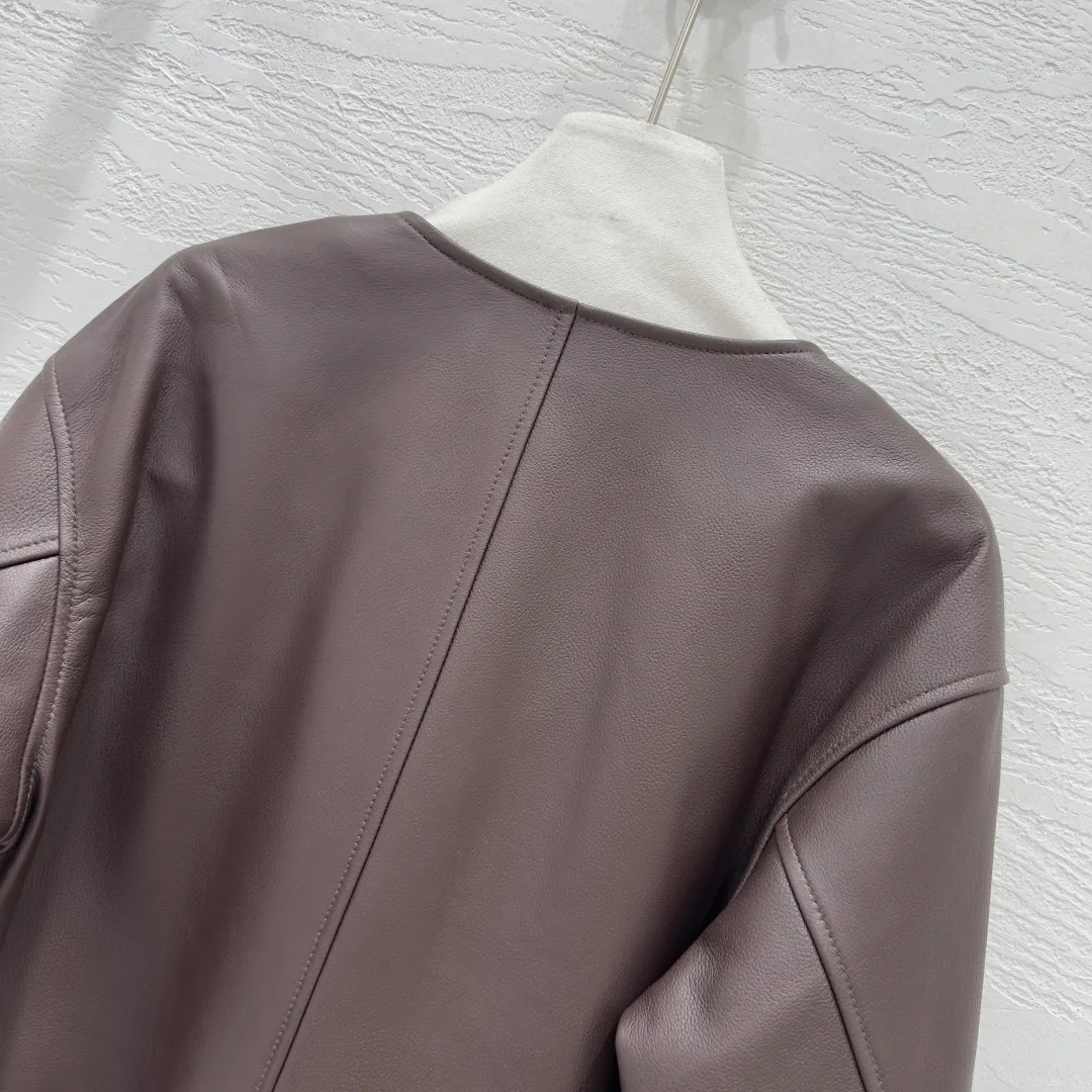 Кожаные Куртки И Дублёнки Женские Alaia 9923484
