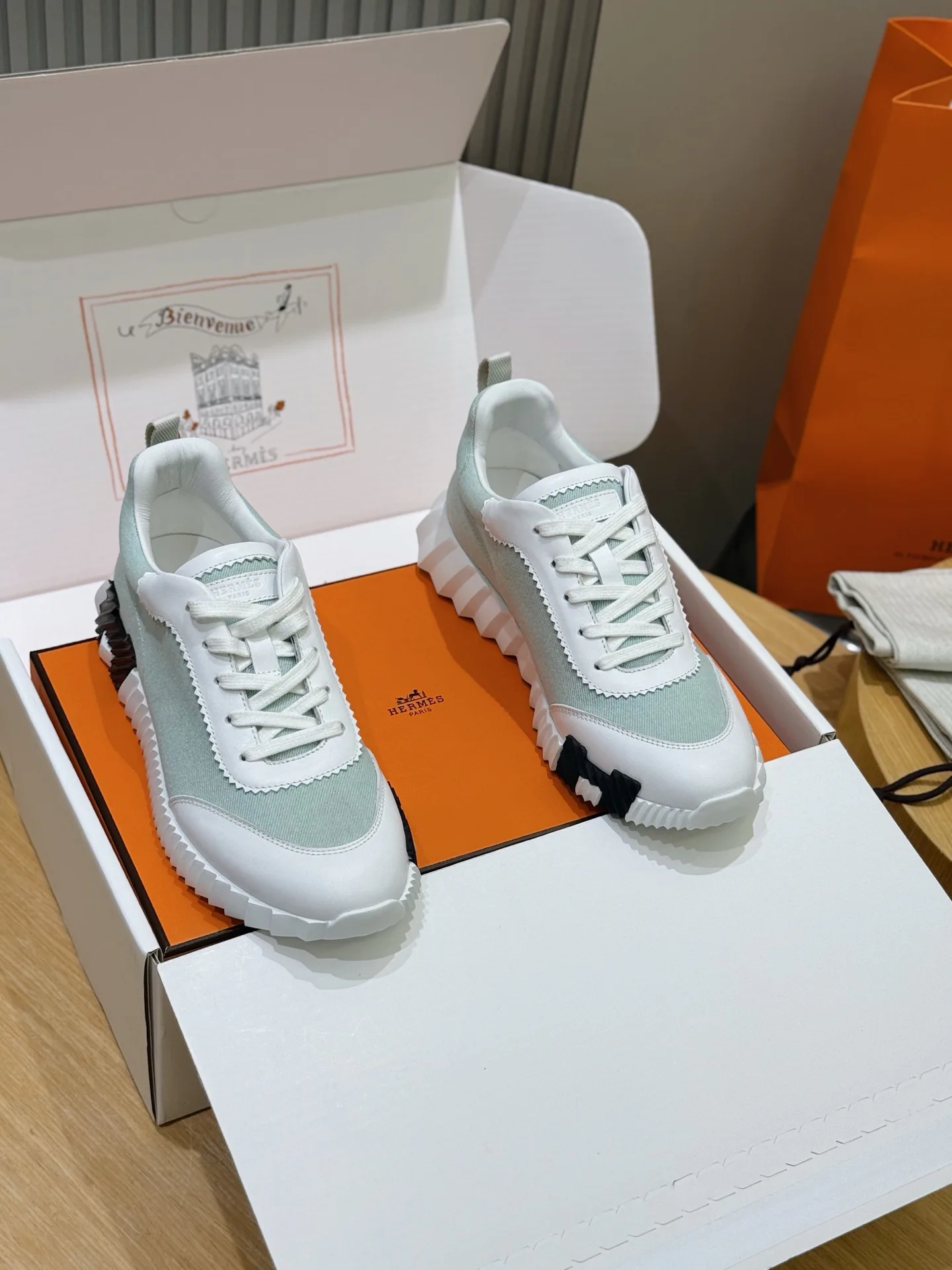 Кроссовки Мужские Hermes 13164672