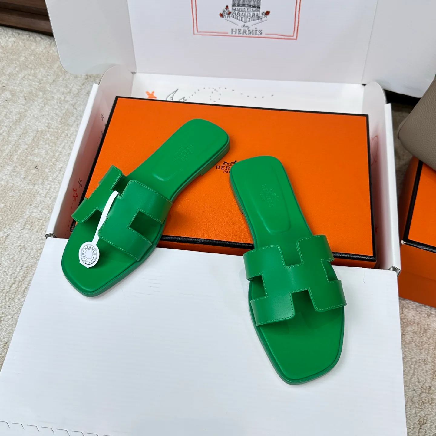 Шлепанцы Женские Hermes 3043260