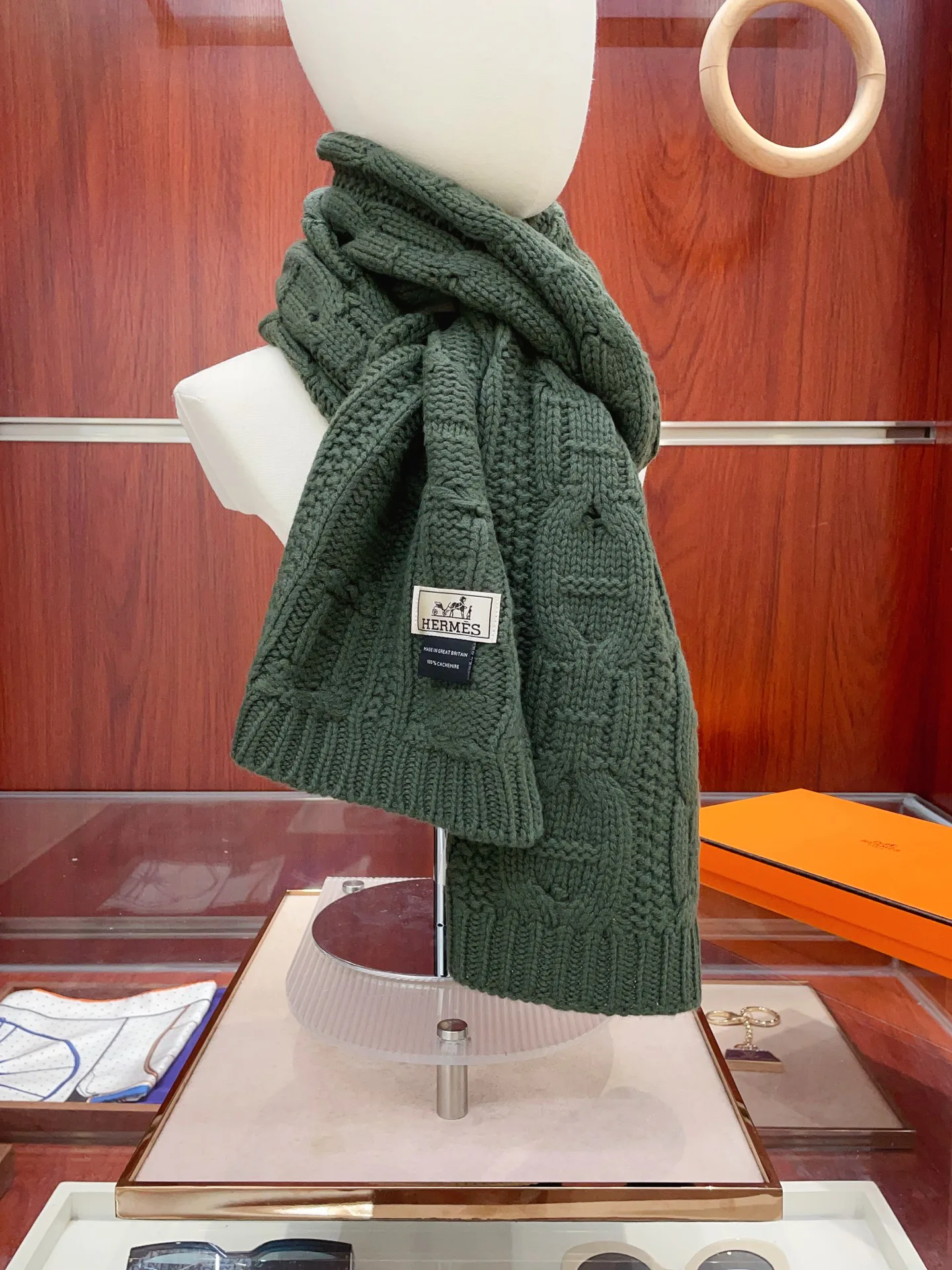 Шарфы Hermes 789730