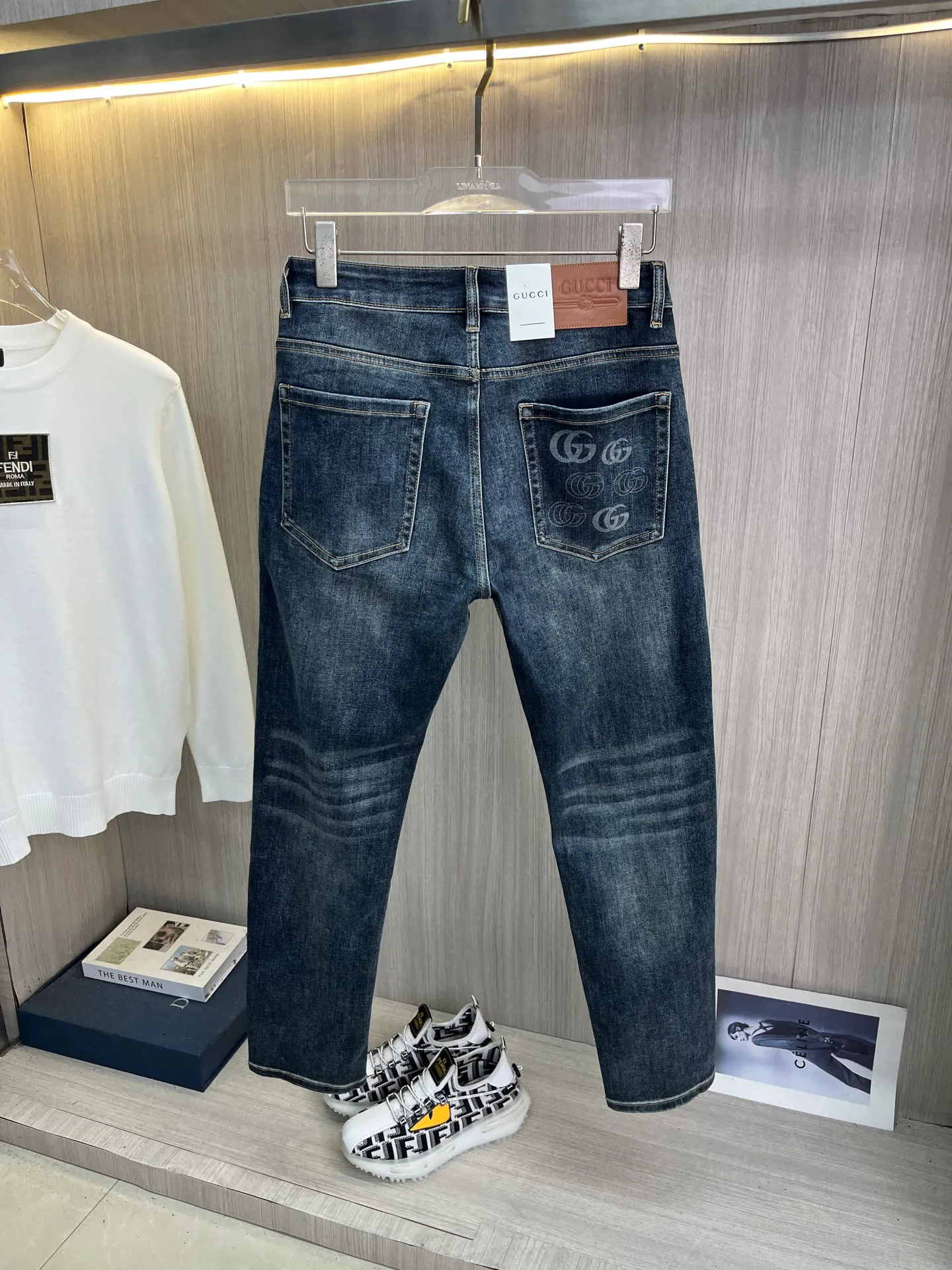 Джинсы Мужские Gucci 18492081