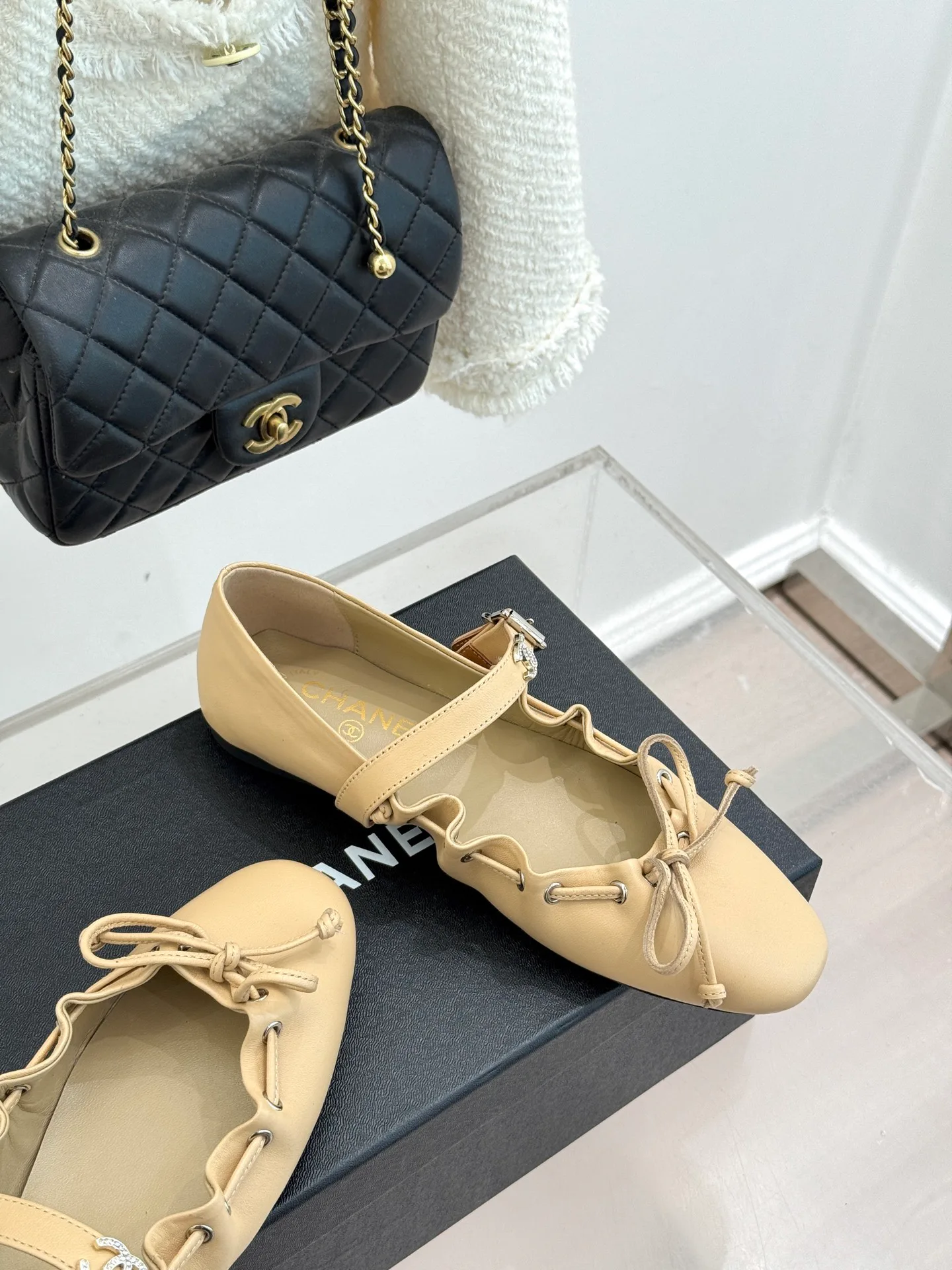 Балетки Женские Chanel 841058