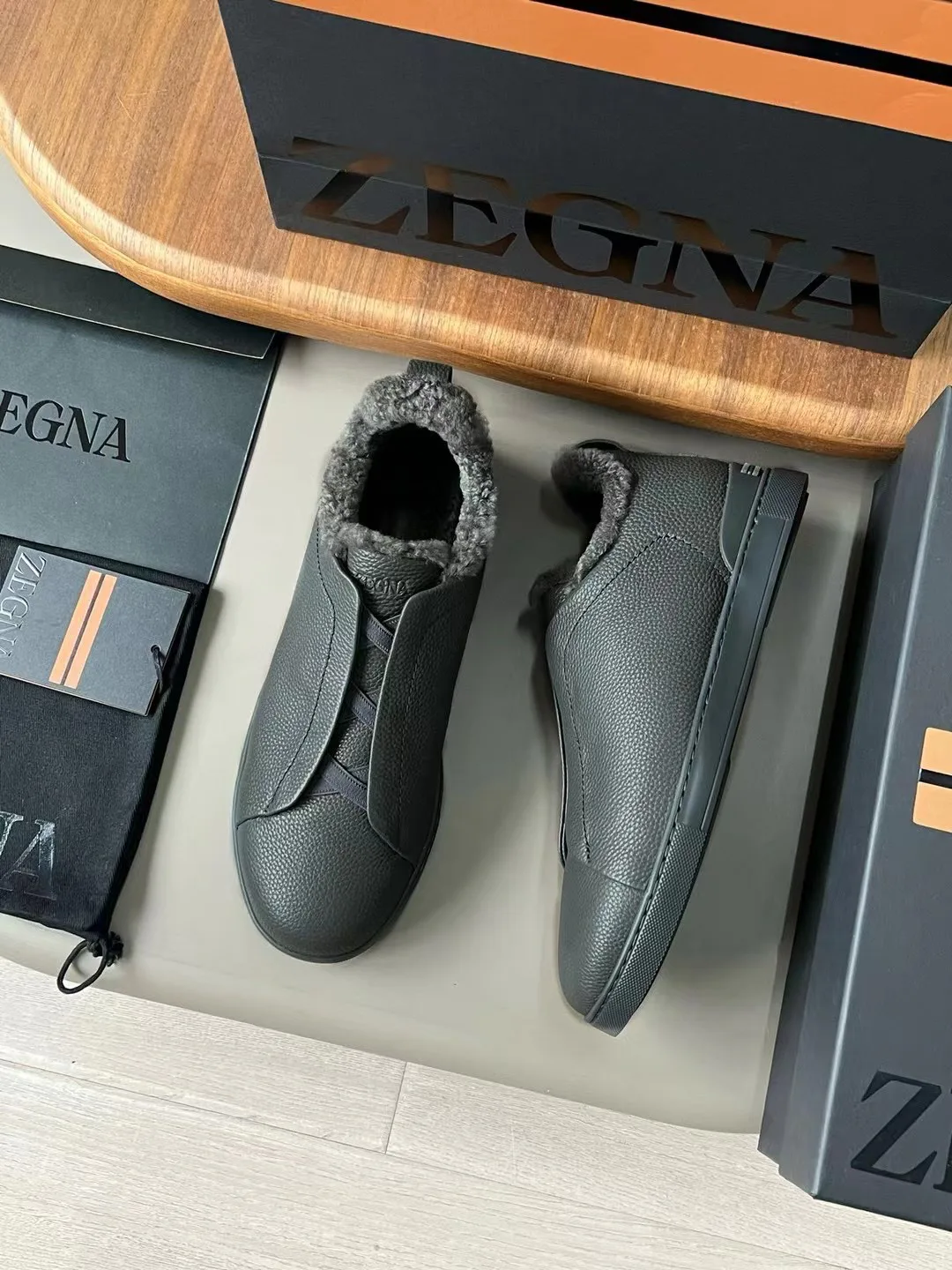 Кеды Мужские Zegna 347050