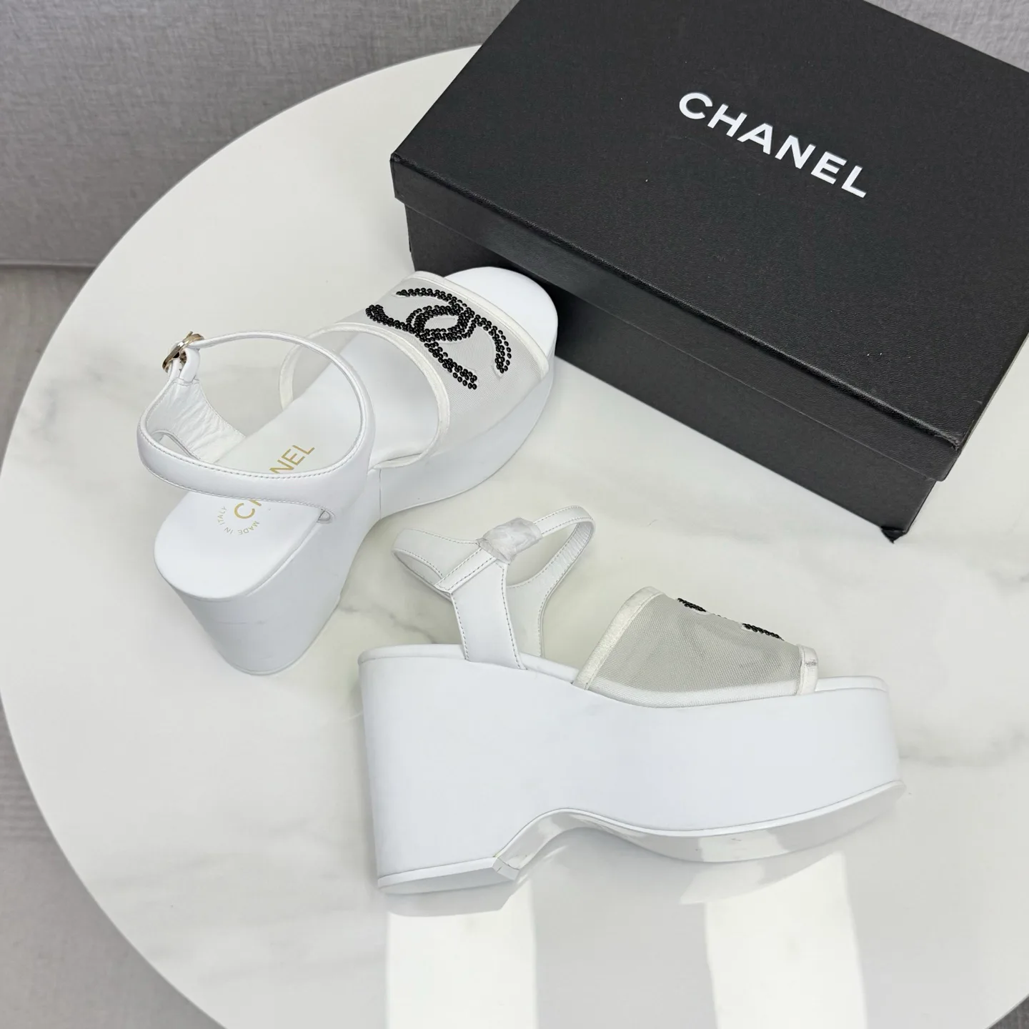 Босоножки Женские Chanel 5163215