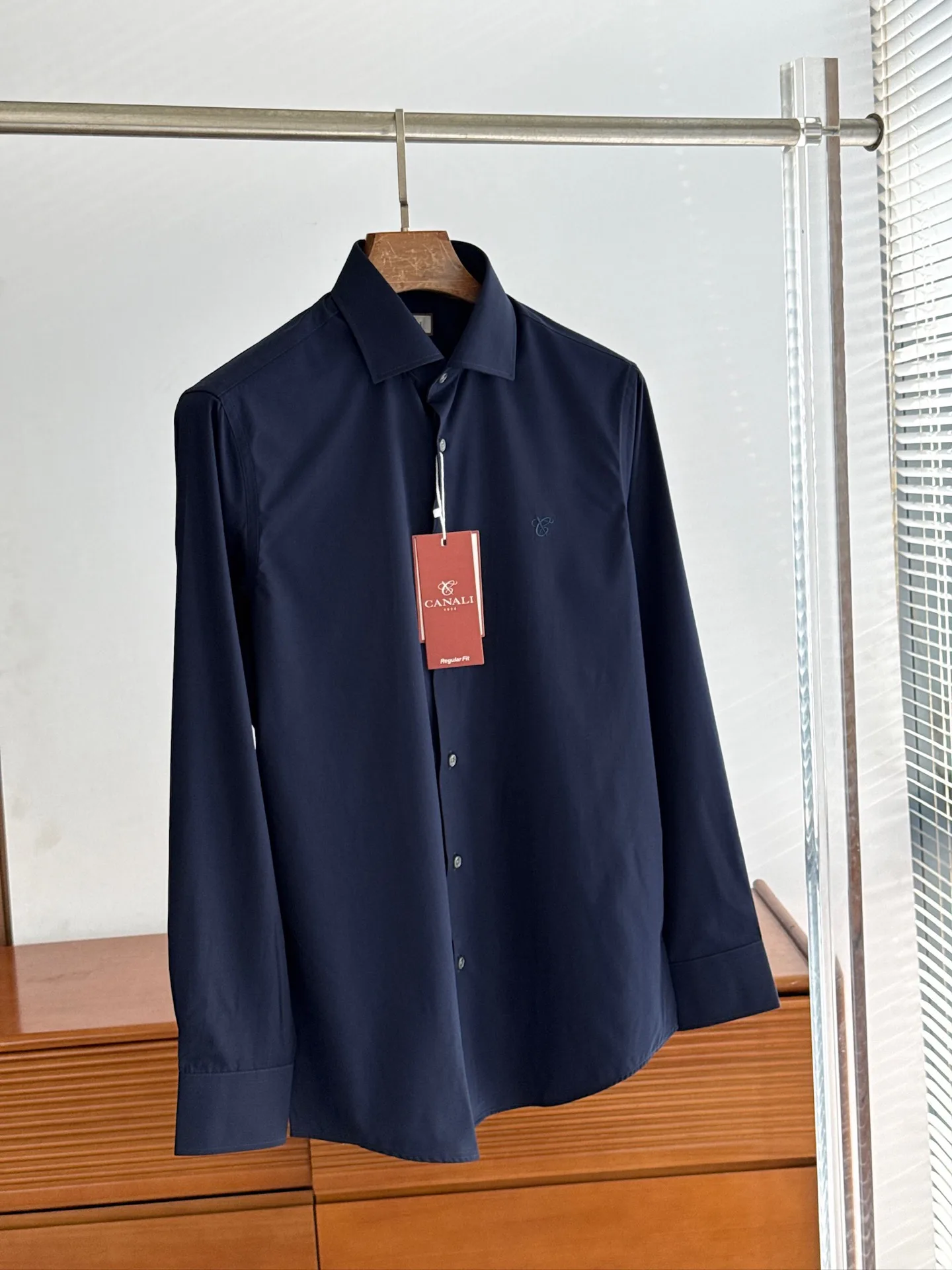 Рубашки Мужские Canali 10629416