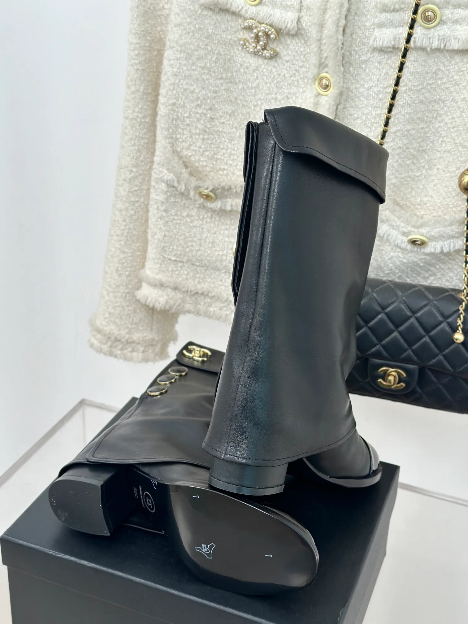 Сапоги Женские Chanel 18154390