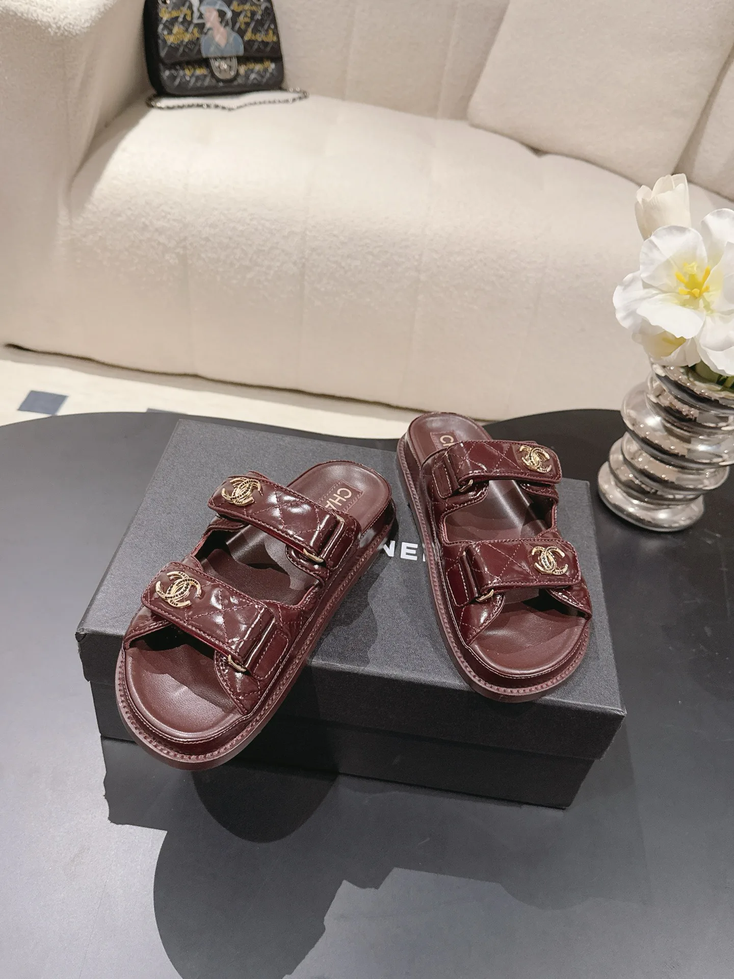 Шлепанцы Женские Chanel 11702011